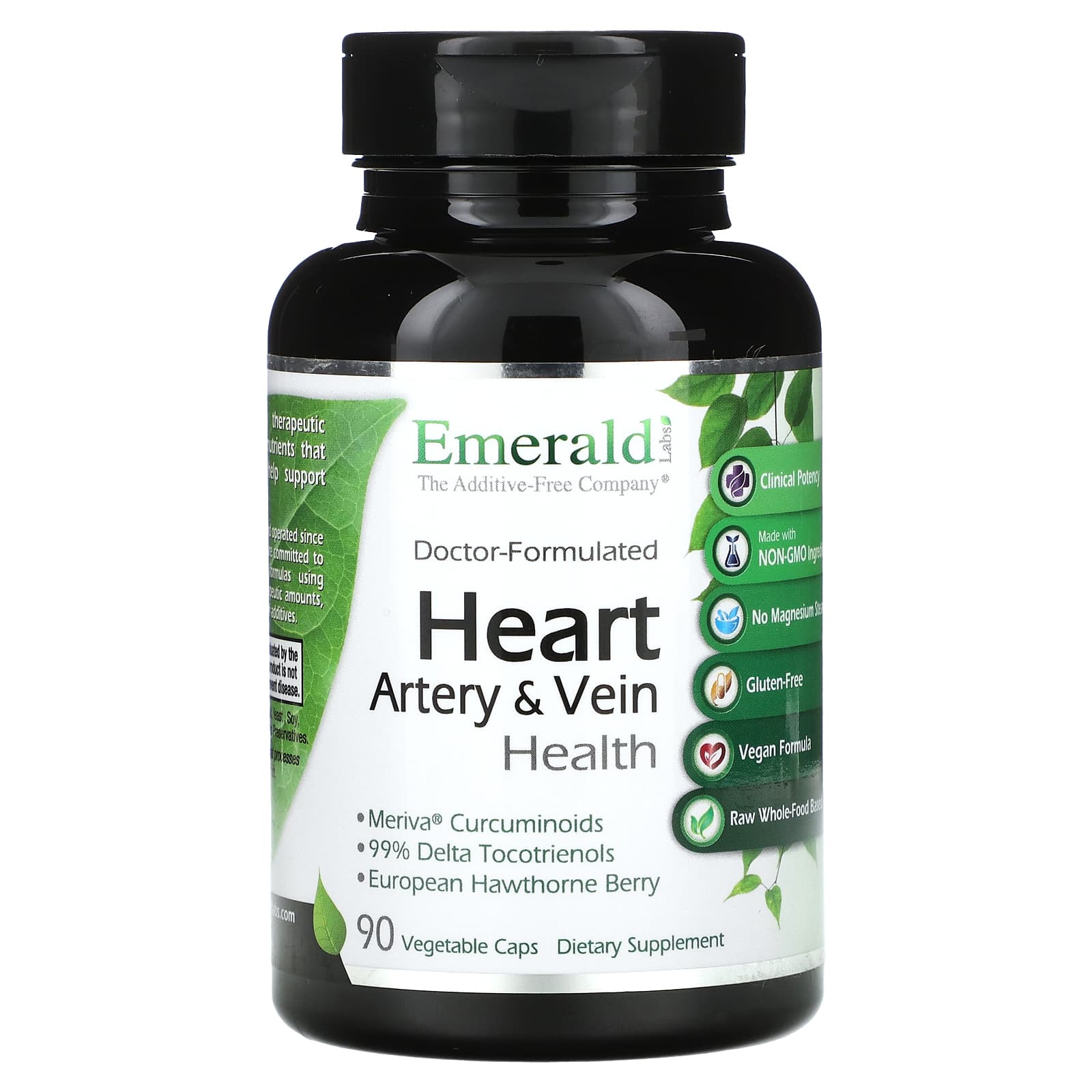 Emerald Laboratories Heart Artery - Vein Health 90 растительных капсул 6290₽