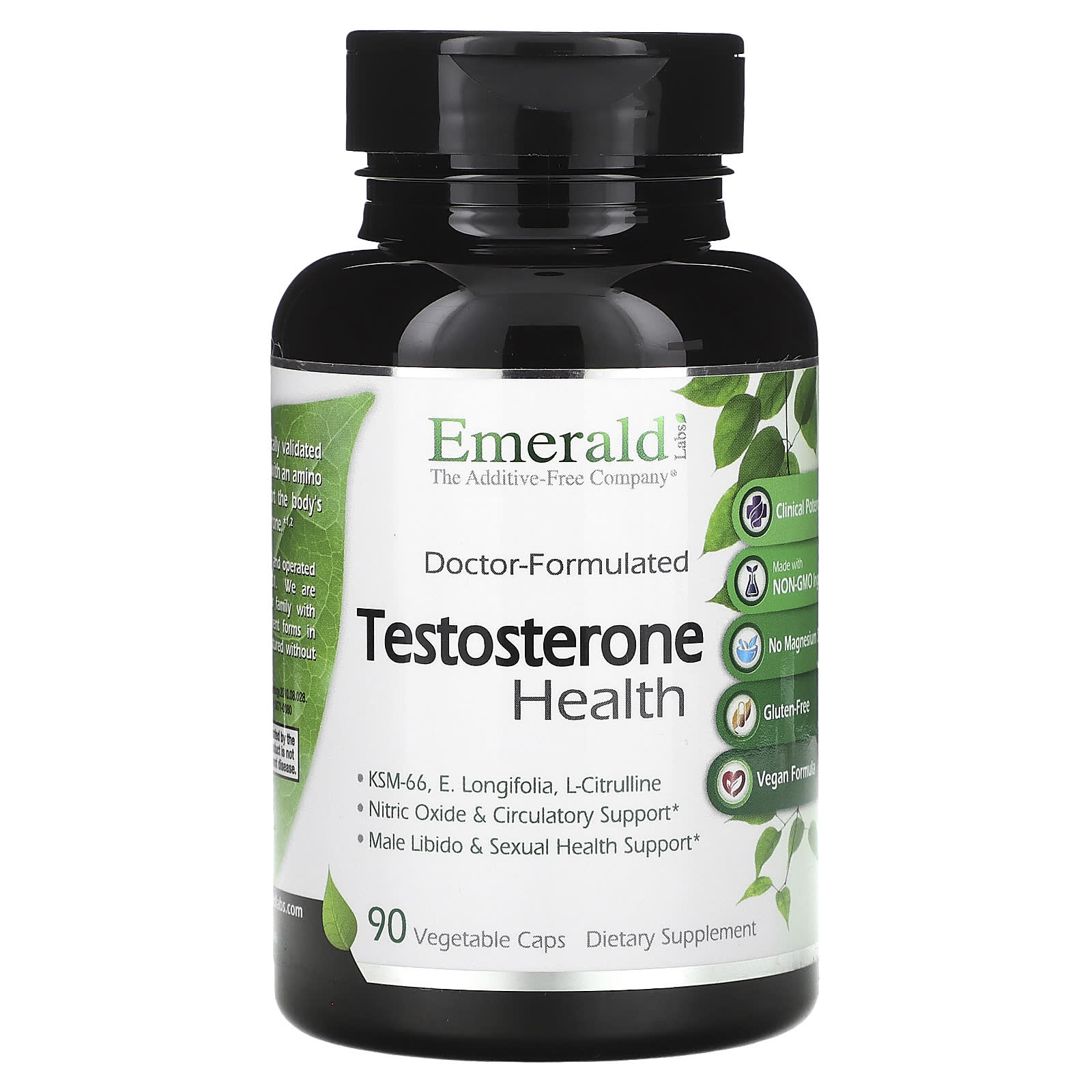 Emerald Laboratories Testosterone Health 90 растительных капсул 6190₽
