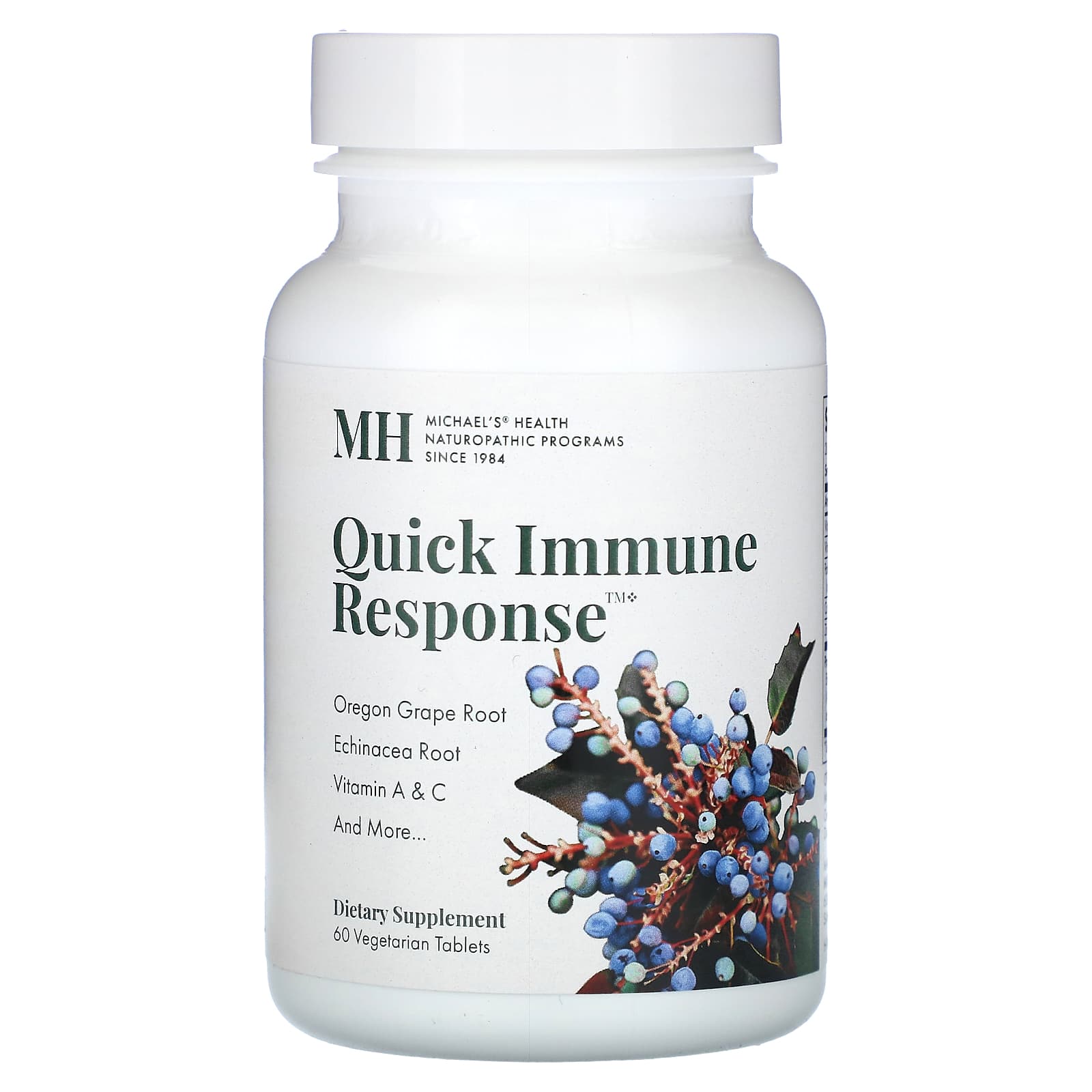 Michaels Naturopathic Quick Immune Response 60 вегетарианских таблеток 3190₽