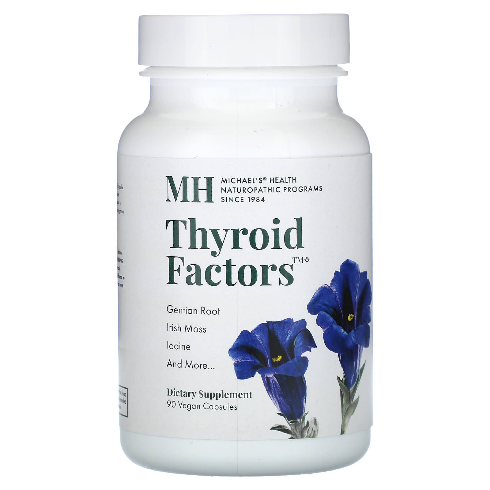 Michaels Naturopathic Thyroid Factors 90 веганских капсул 2790₽