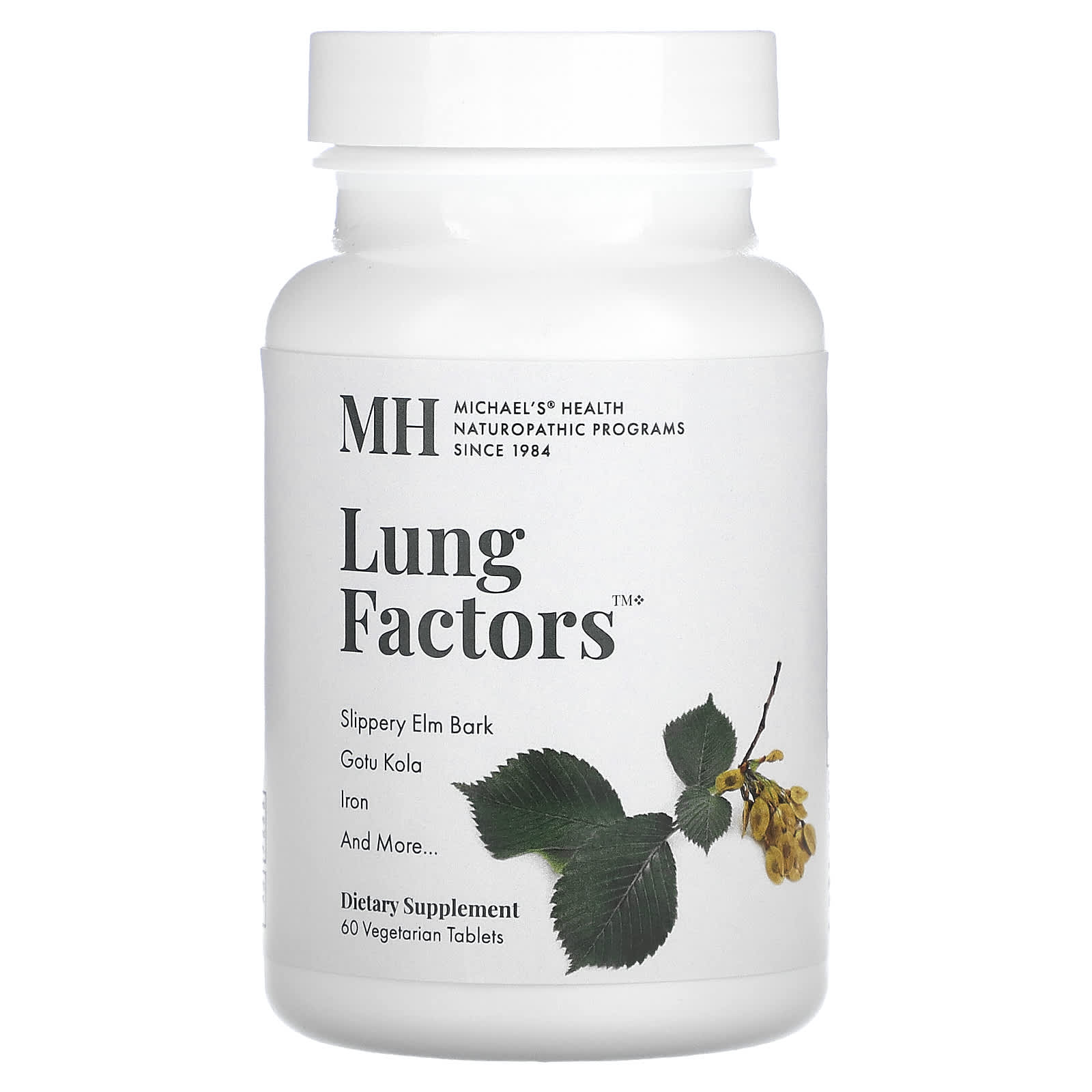 Michaels Naturopathic Lung Factors 60 вегетарианских таблеток 2790₽