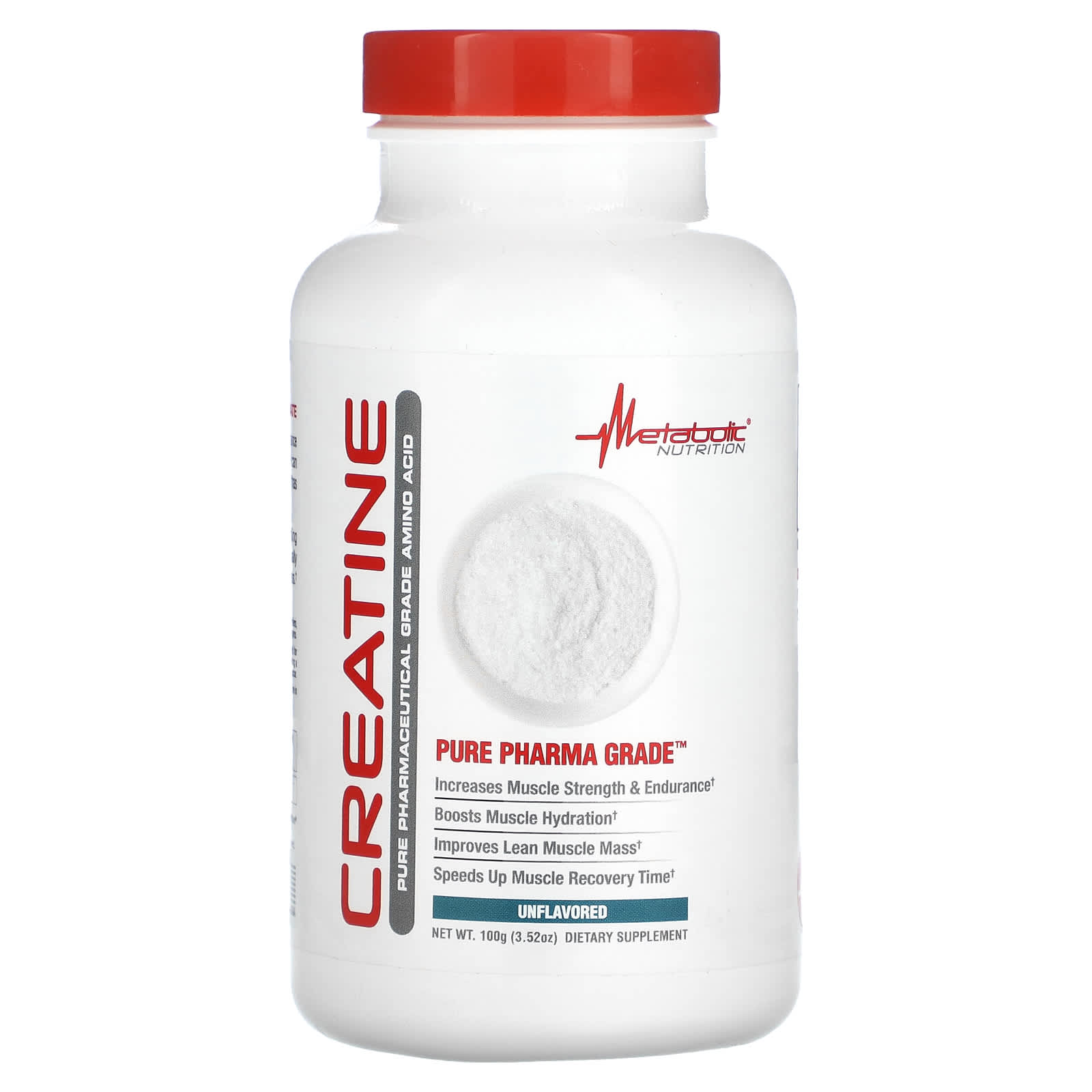 Metabolic Nutrition Креатин без добавок 100 г 352 унции 2290₽