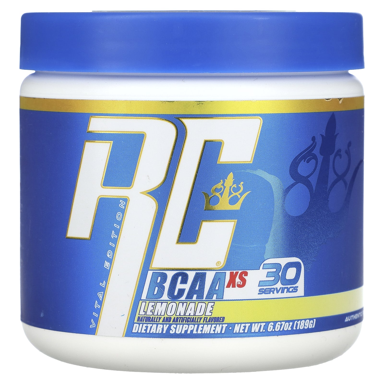 Ronnie Coleman Vital Edition BCAA XS добавка со вкусом лимонада 189 г 667 унции 2090₽