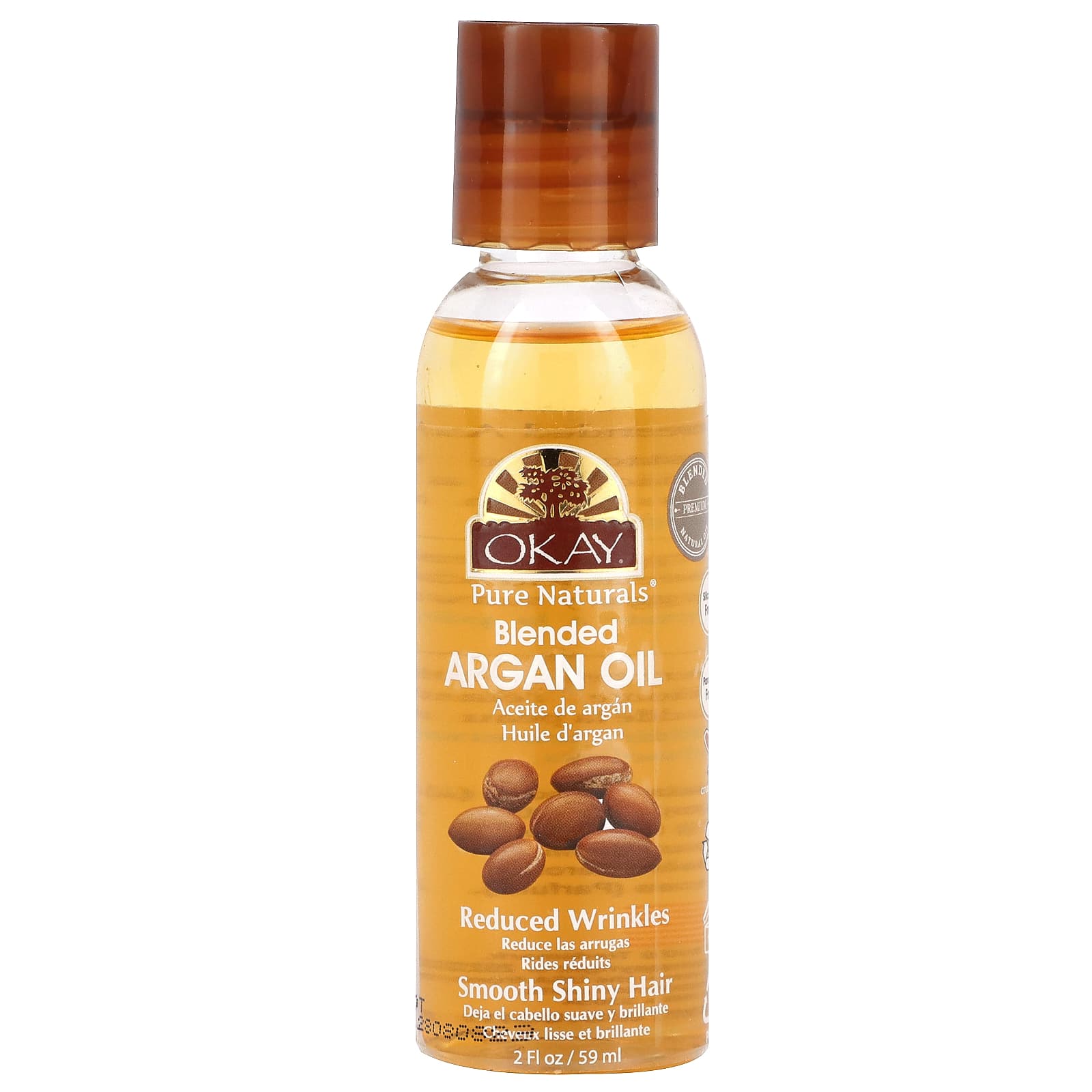 Okay Pure Naturals Смешанное аргановое масло 59 мл 2 жидк Унции 1790₽