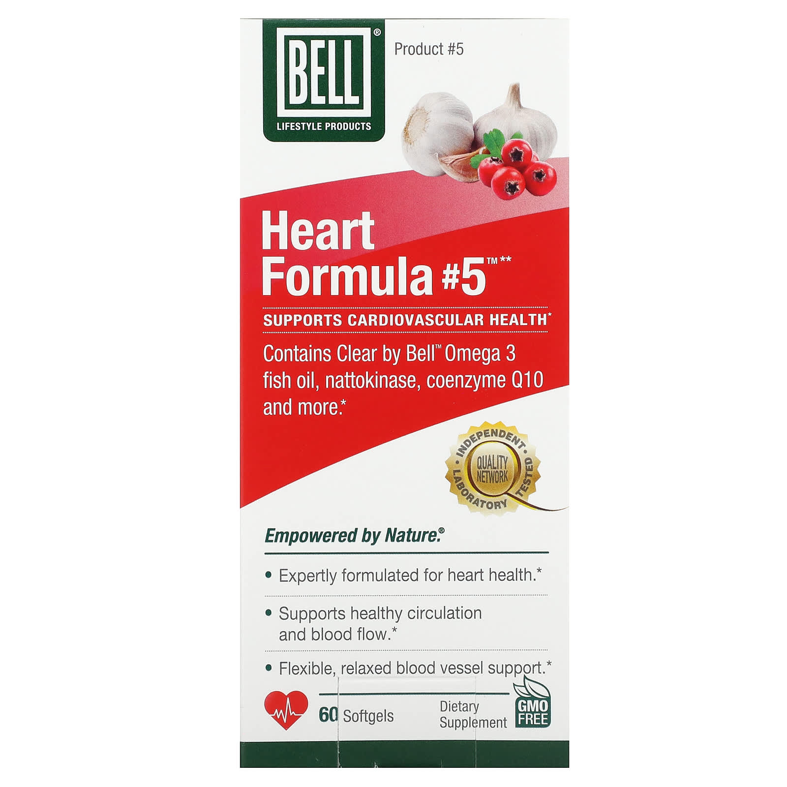 Bell Lifestyle Heart Formula 5 60 мягких таблеток 5290₽