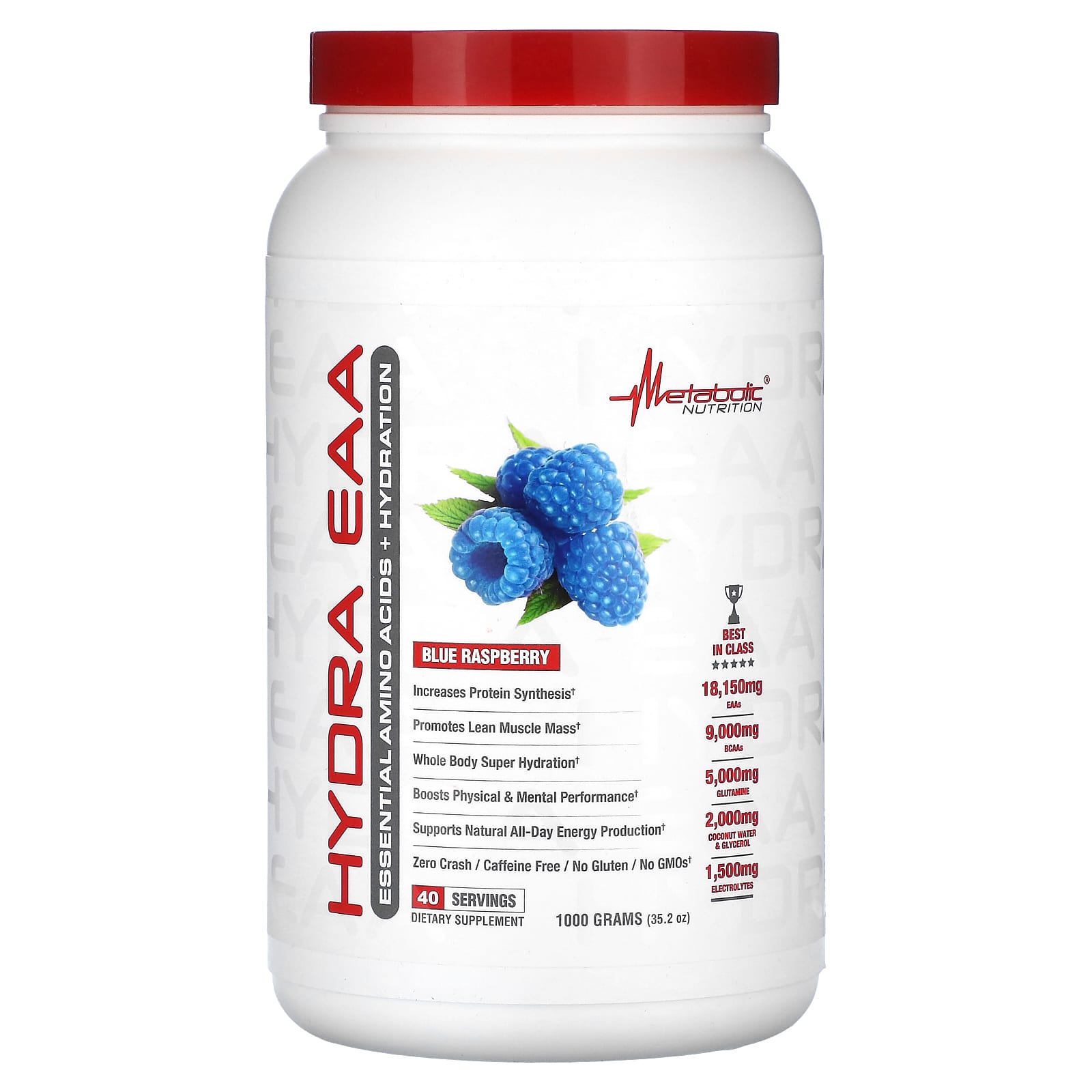 Metabolic Nutrition Hydra EAA голубая малина 1000 г 352 унции 11390₽