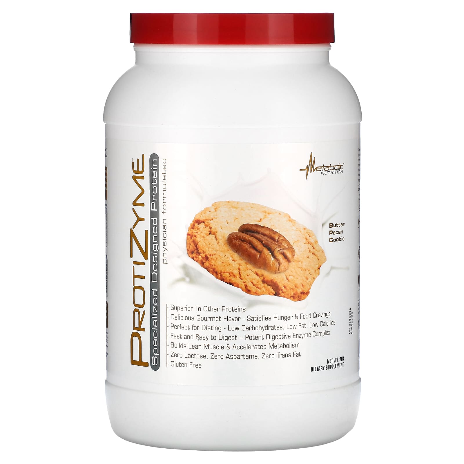 Metabolic Nutrition Protizyme Specialized Designed Protein печенье с пеканом 2 фунта 9490₽