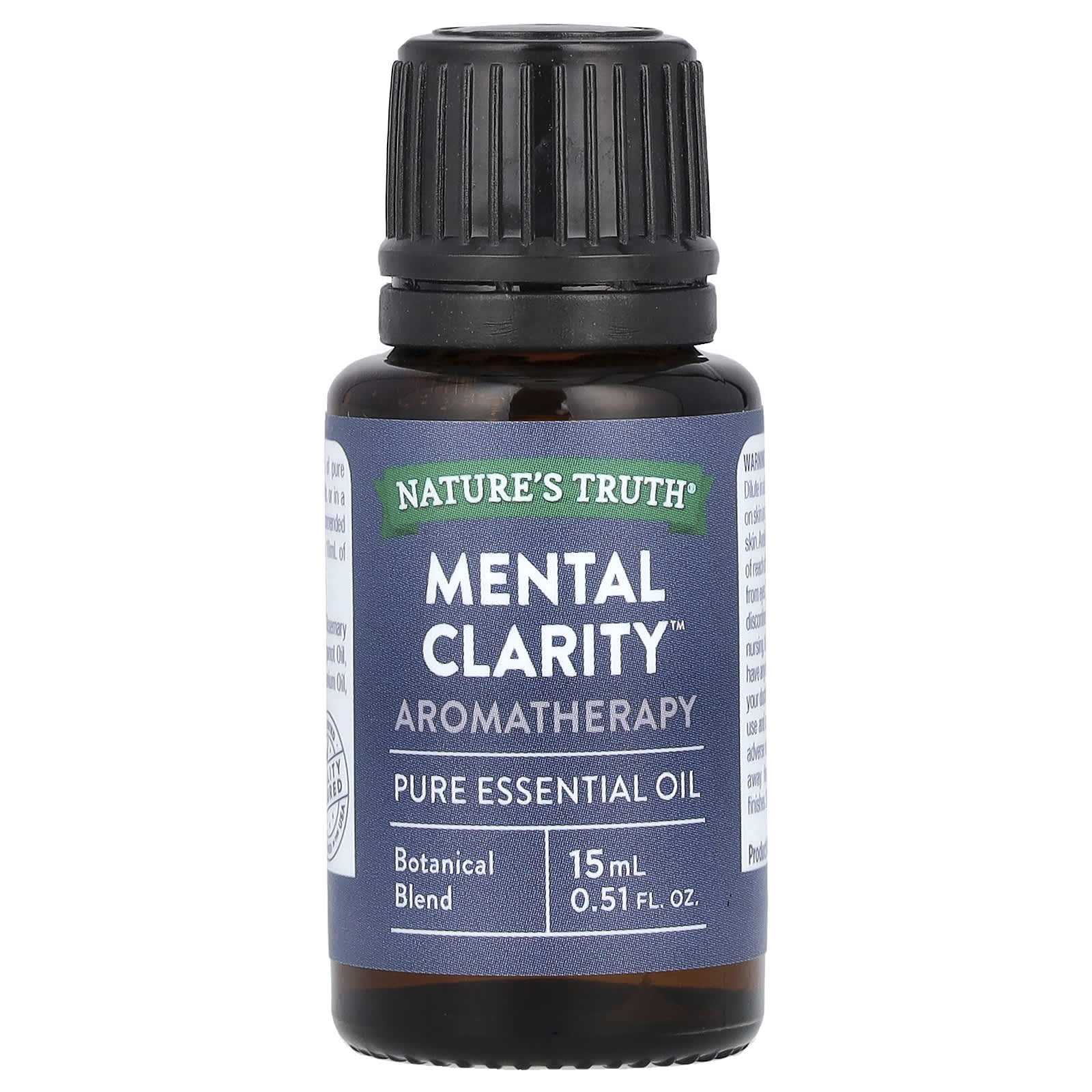 Natures Truth Чистое эфирное масло Focusing Mental Clarity 15 мл 051 жидк Унции 1690₽
