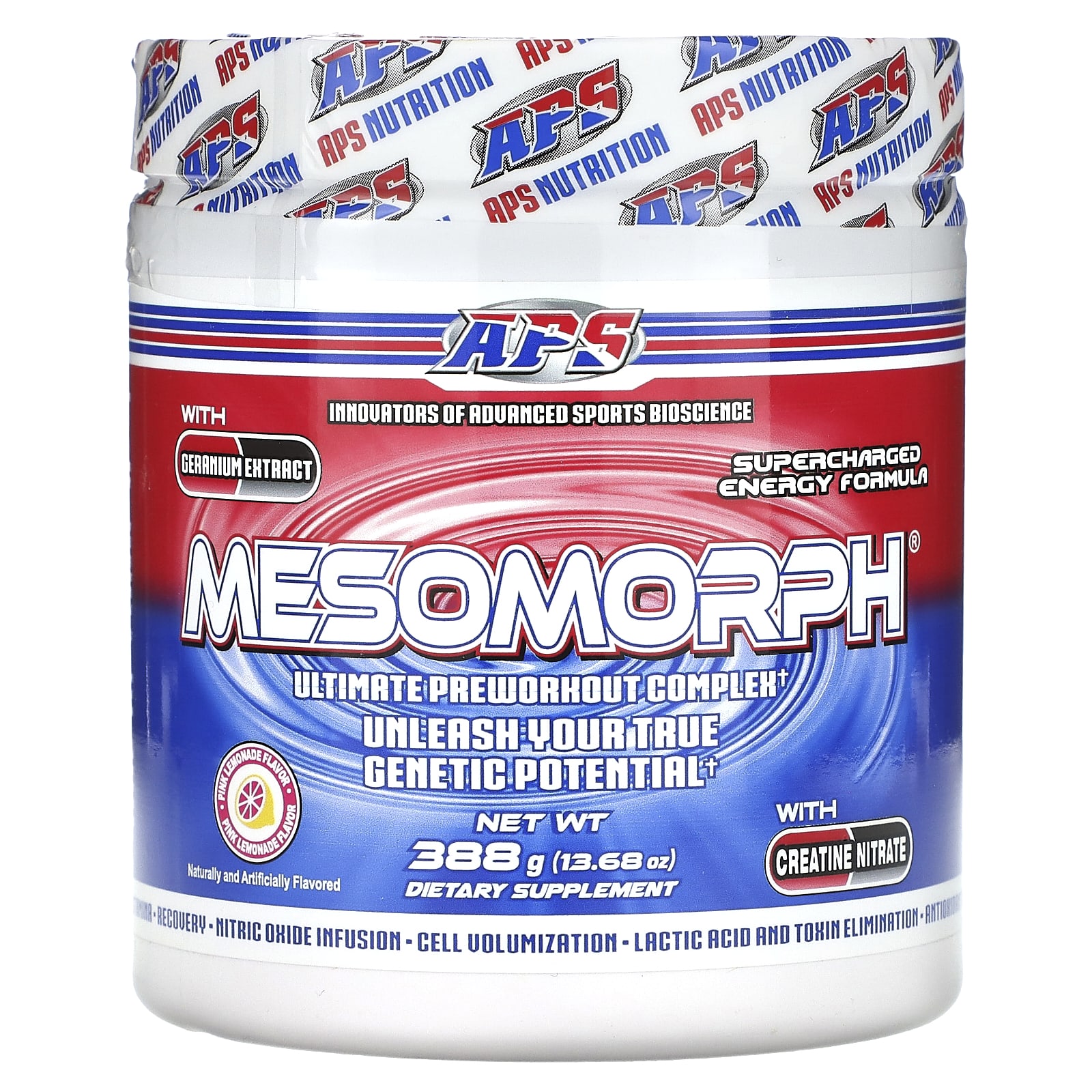 APS Mesomorph розовый лимонад 388 г 1368 унции 7590₽