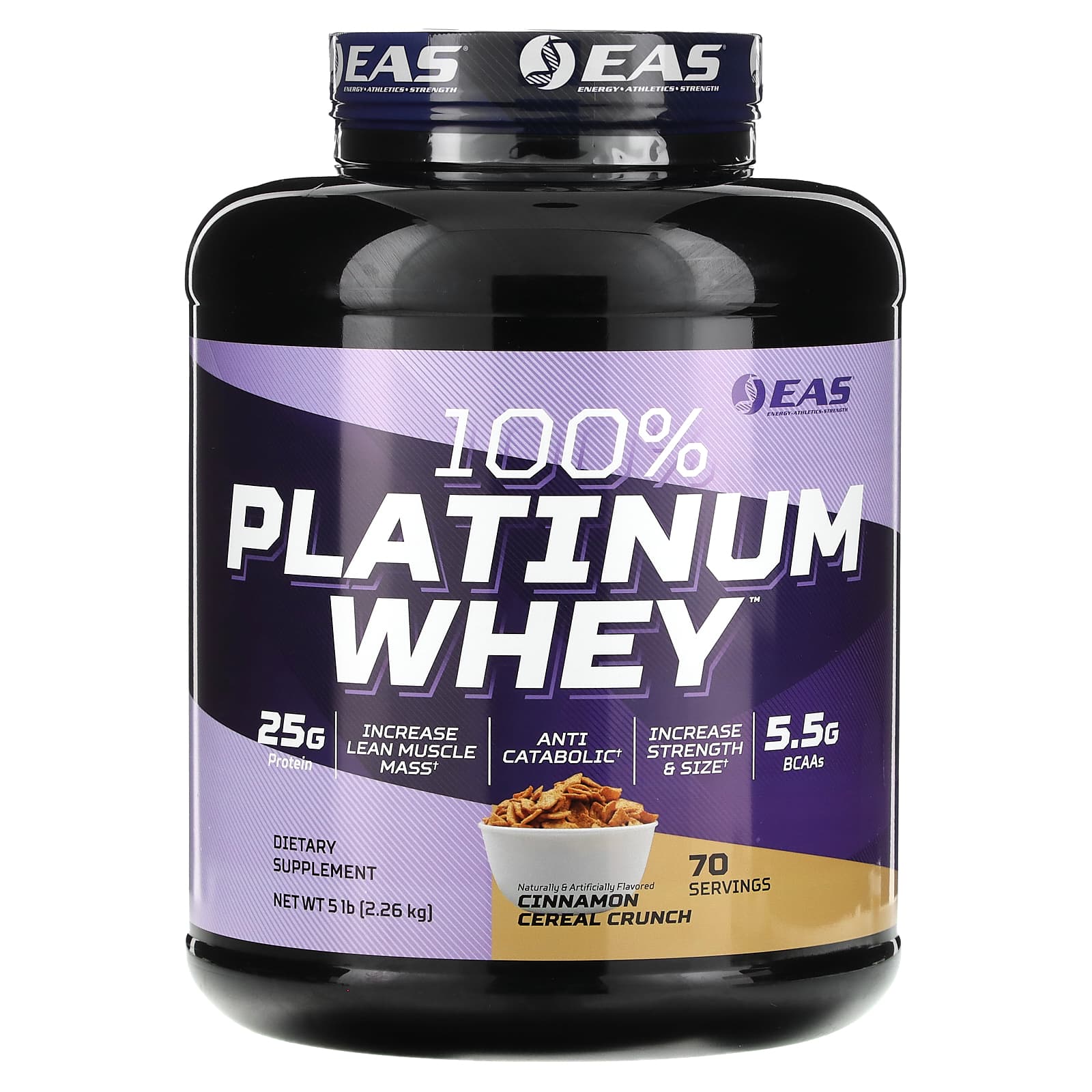 EAS 100 Platinum Whey хлопья с корицей 226 кг 5 фунтов 17090₽