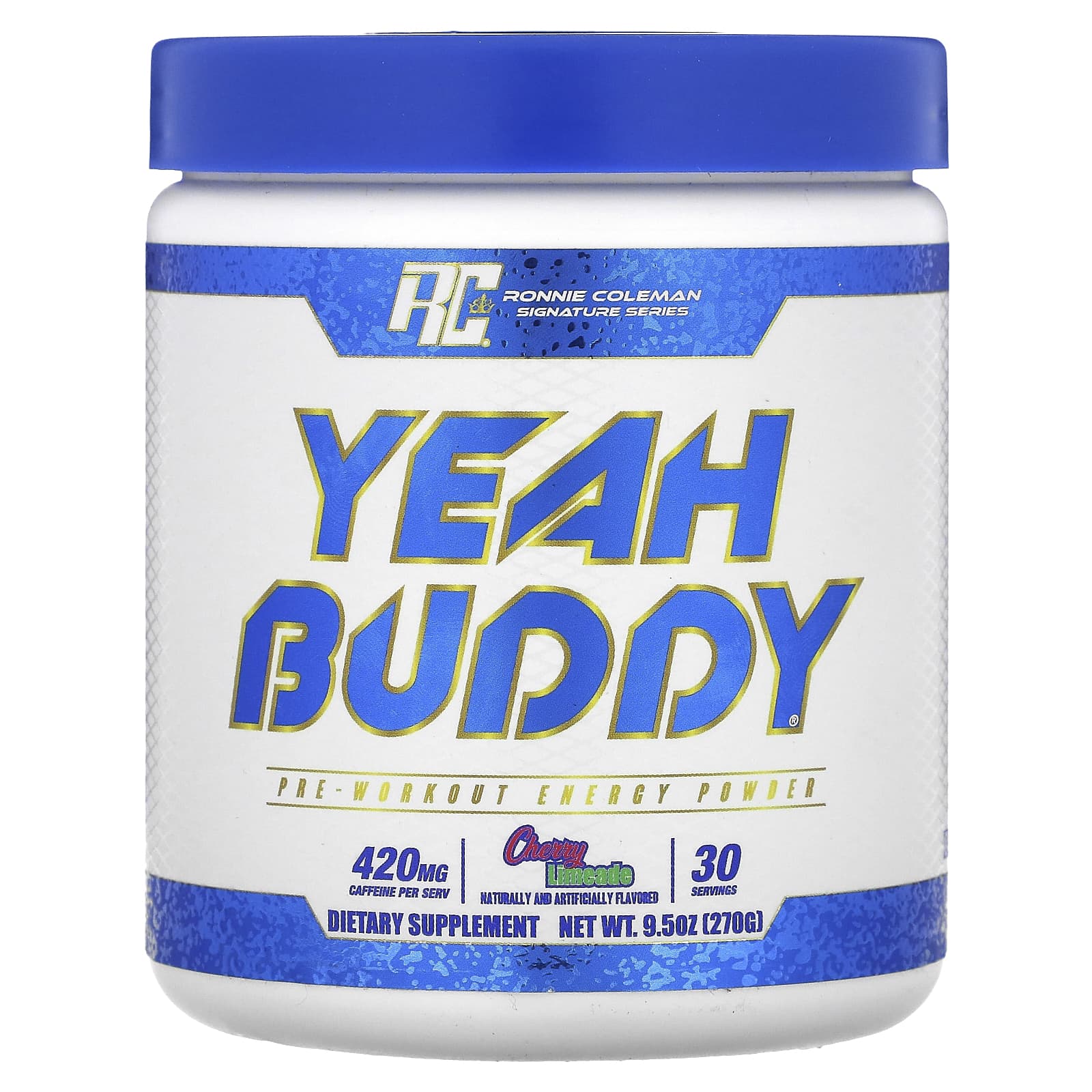 Ronnie Coleman Signature Series Yeah Buddy энергетический порошок перед тренировкой вишневый лаймад 270 г 95 унции 4290₽