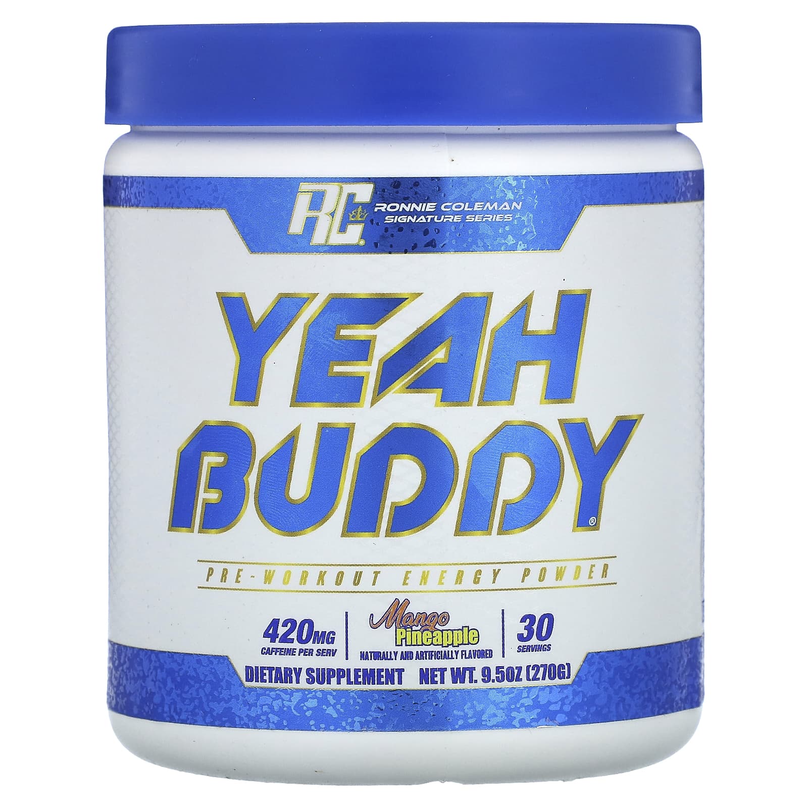 Ronnie Coleman Signature Series Yeah Buddy энергетический порошок перед тренировкой манго и ананас 270 г 95 унции 4890₽
