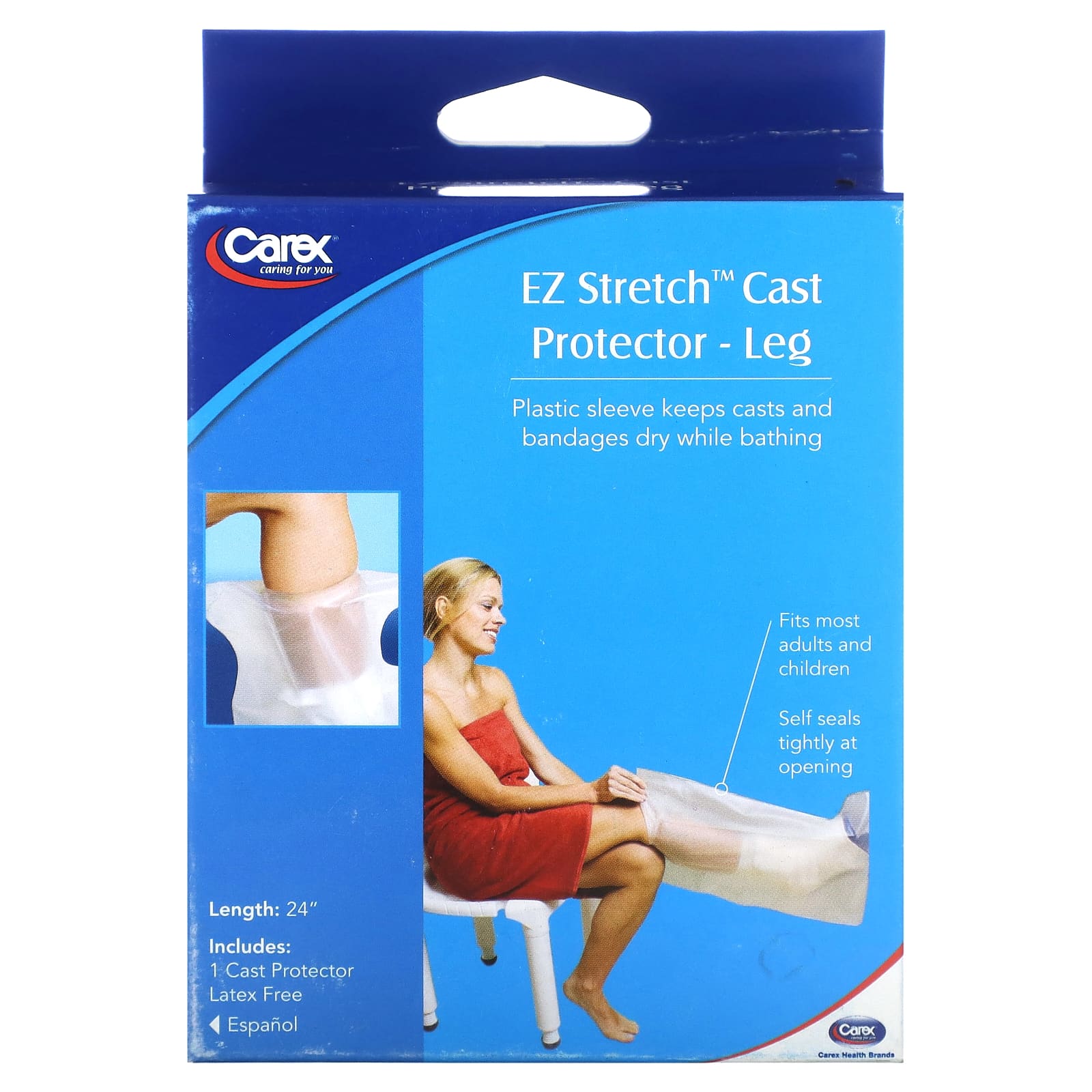 Carex EZ Stretch Cast Protector для ног 1 Cast Protector 1590₽