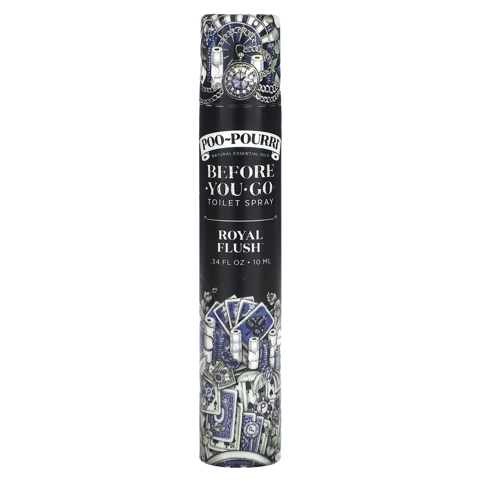 Poo-Pourri Before-You-Go спрей-освежитель воздуха для туалета с ароматом Royal Flush 10 мл 034 жидк унции 1590₽