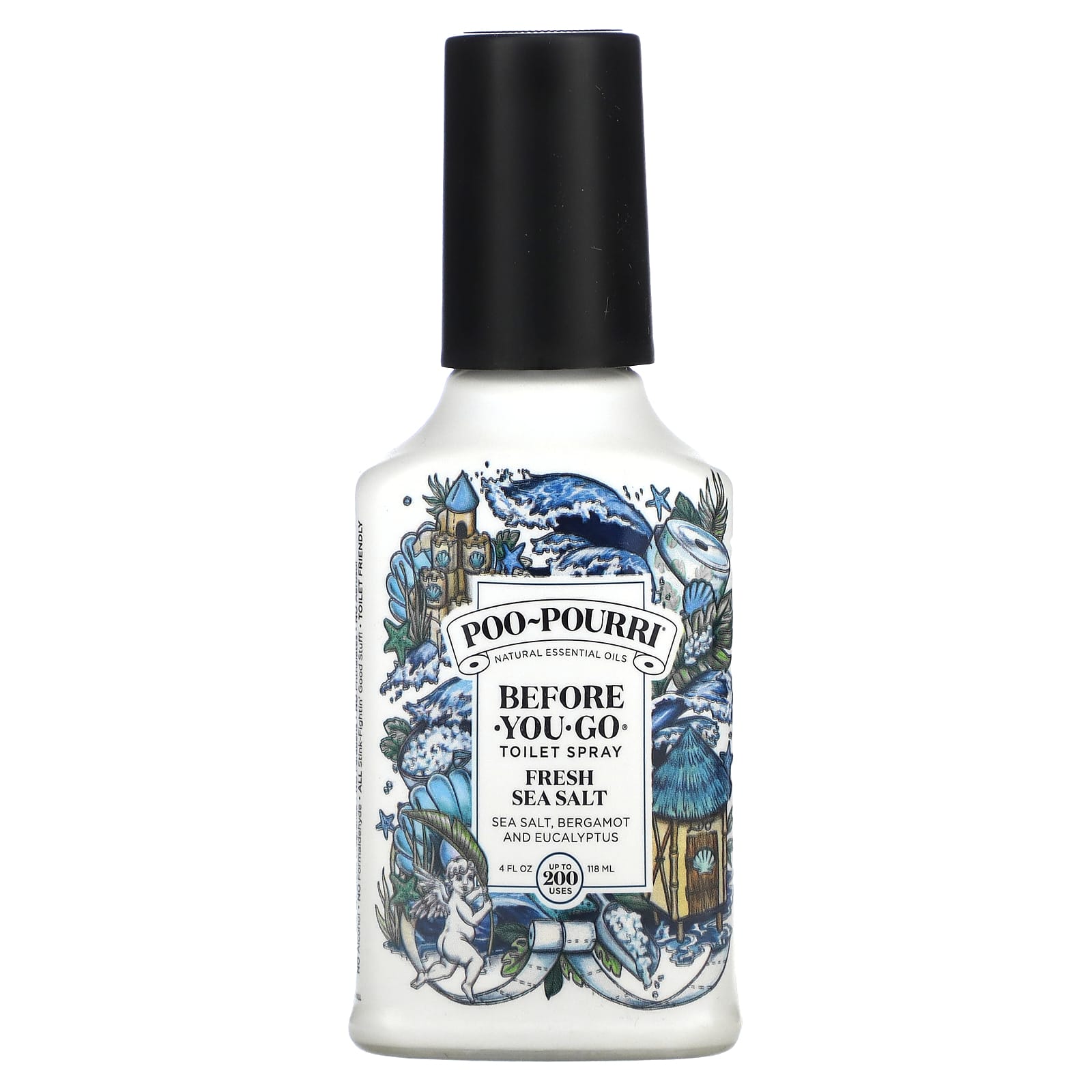 Poo-Pourri Before-You-Go спрей-освежитель для туалета с морской солью 118 мл 4 жидк унции 2790₽