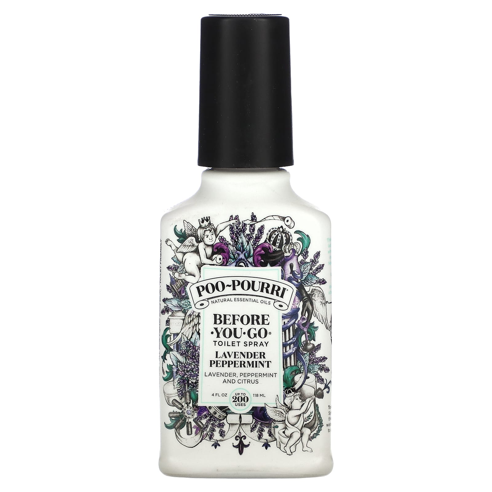Poo-Pourri Спрей для туалета Before-You-Go лаванда и перечная мята 118 мл 4 жидк Унции 2790₽