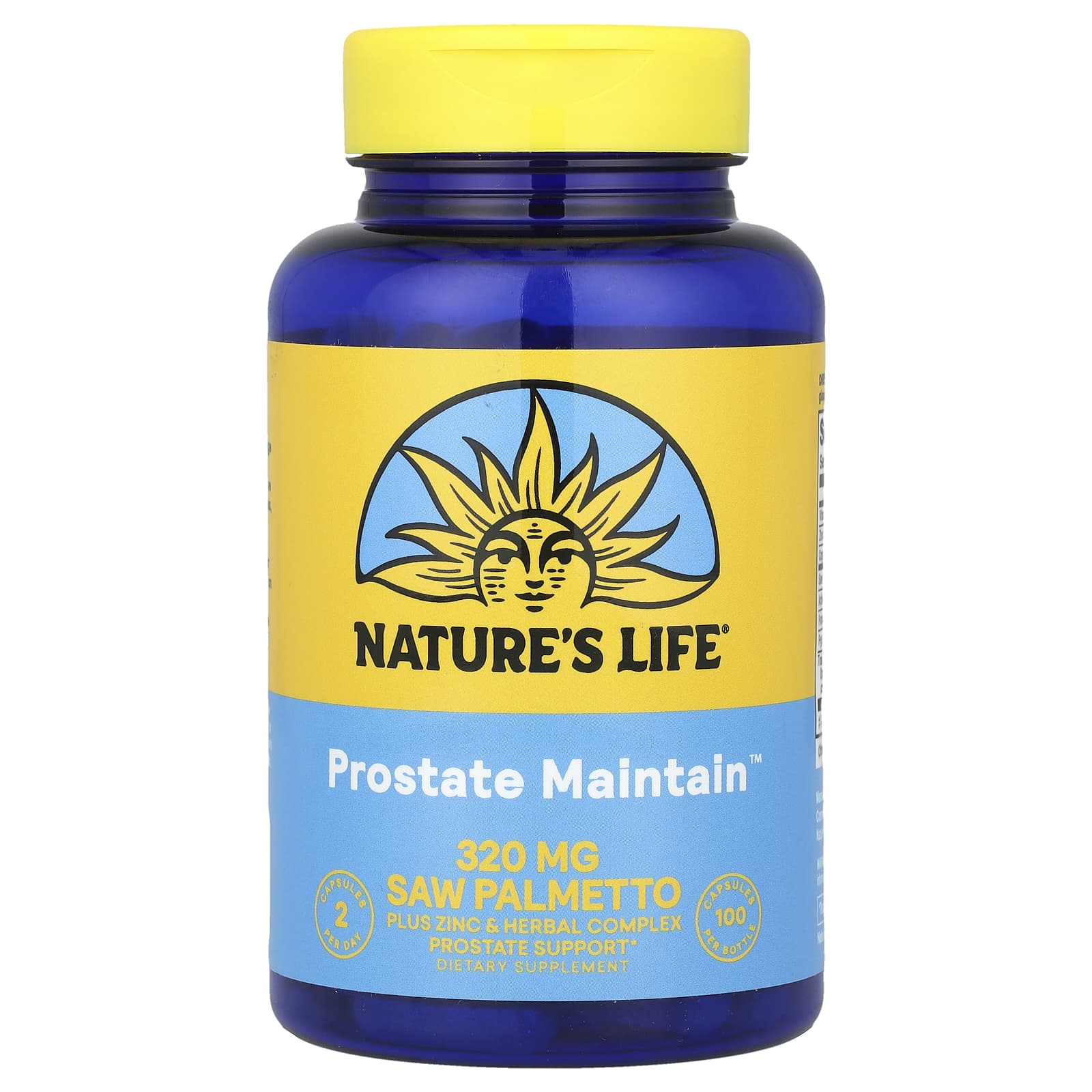 Natures Life Prostate Support 600 Plus 100 капсул 3190₽