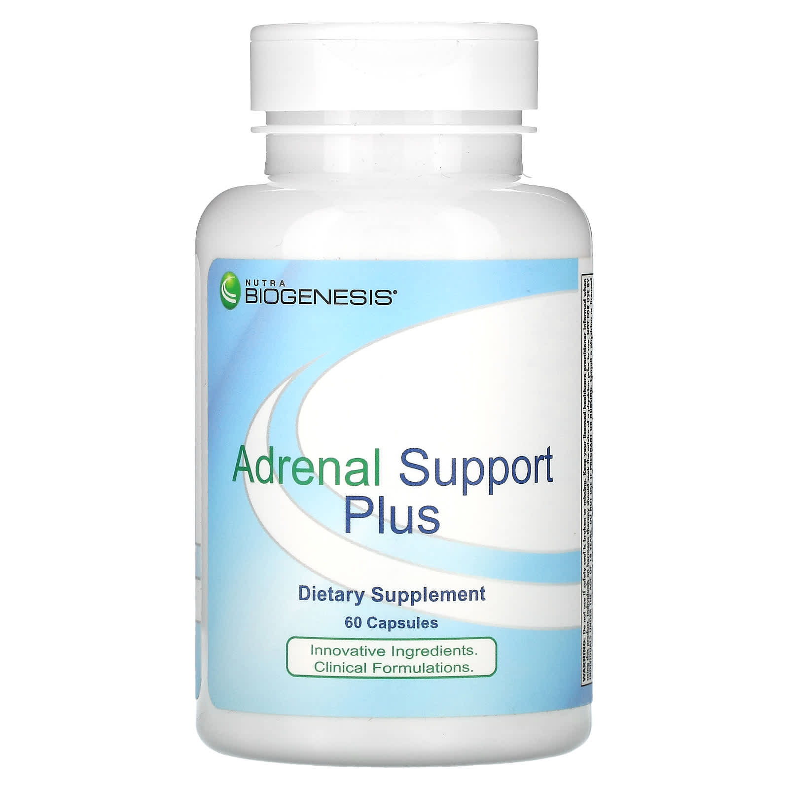 Nutra BioGenesis Adrenal Support Plus добавка для поддержки надпочечников 60 капсул 5390₽
