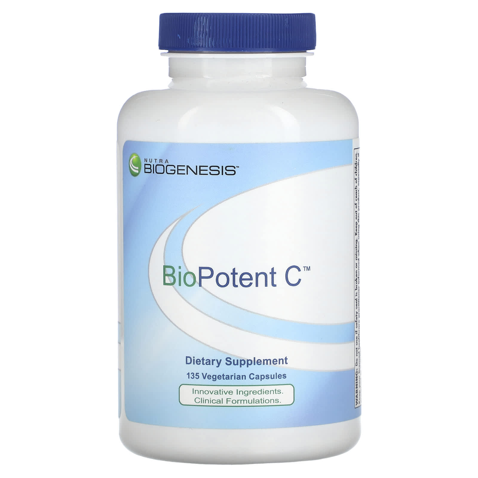 Nutra BioGenesis BioPotent C 135 вегетарианских капсул 5390₽