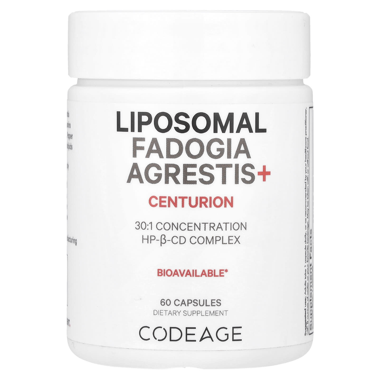 Codeage Liposomal Fadogia Agrestis 60 капсул 7590₽