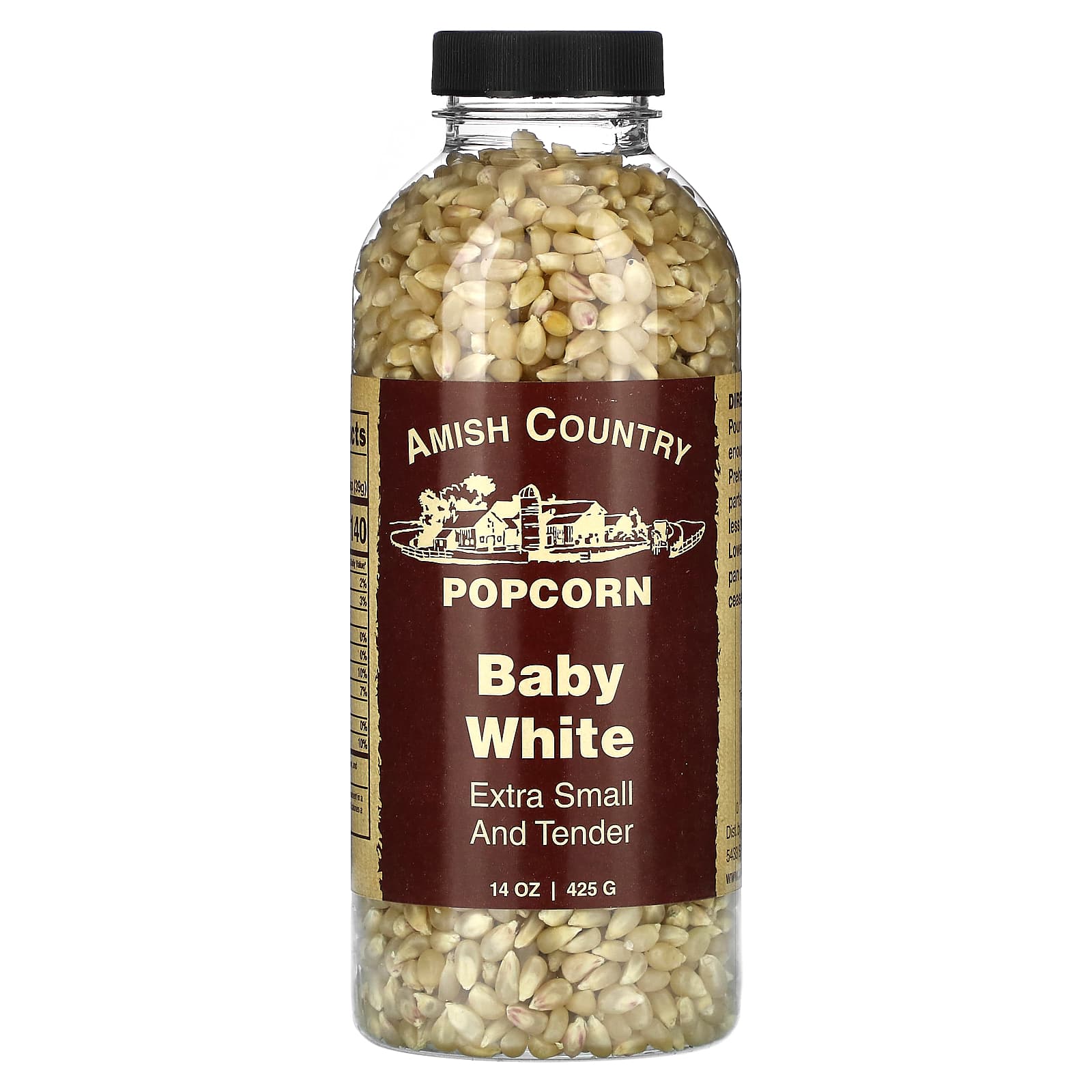 Amish Country Popcorn Baby White 425 г 14 унций 1490₽