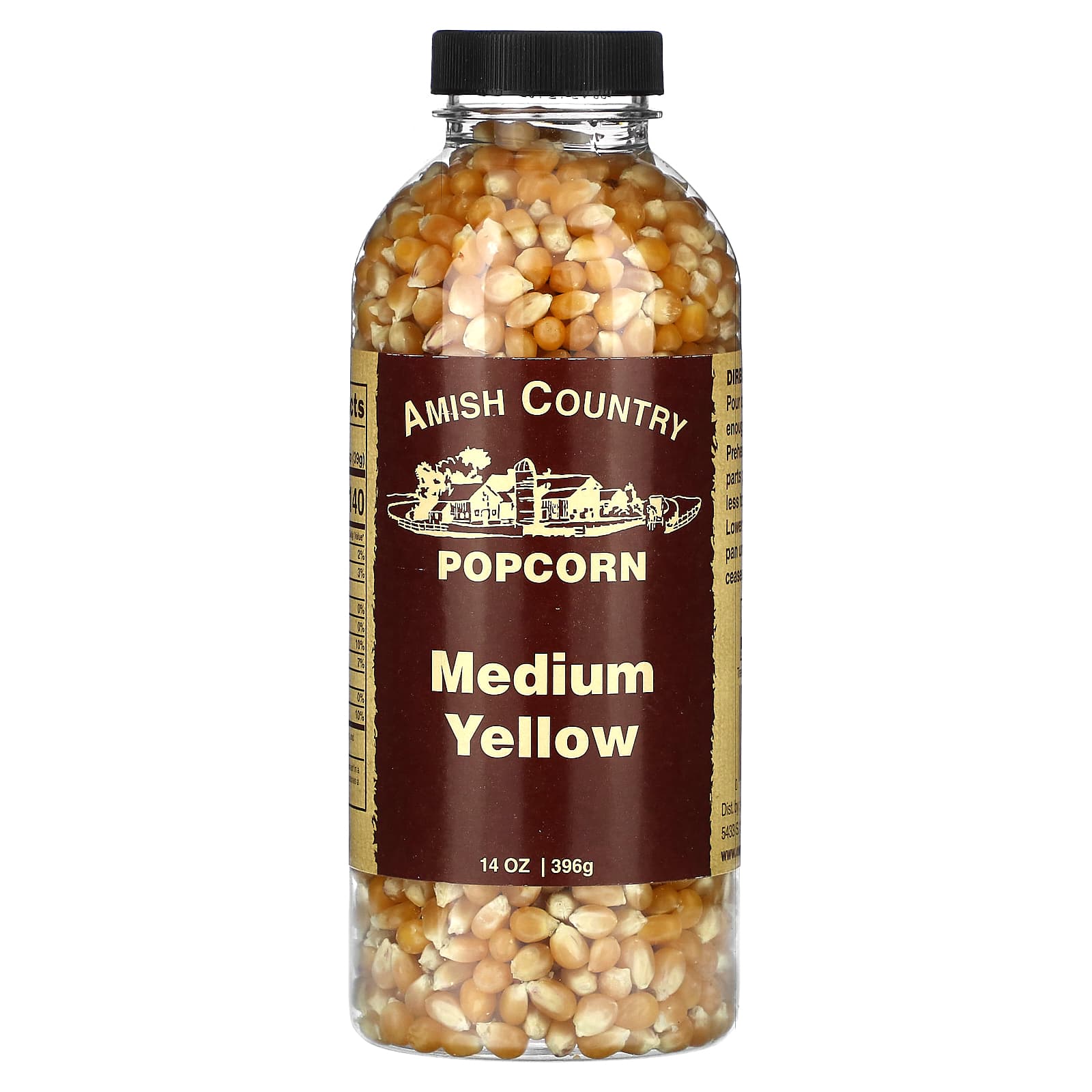 Amish Country Popcorn Средний желтый 396 г 14 унций 1490₽