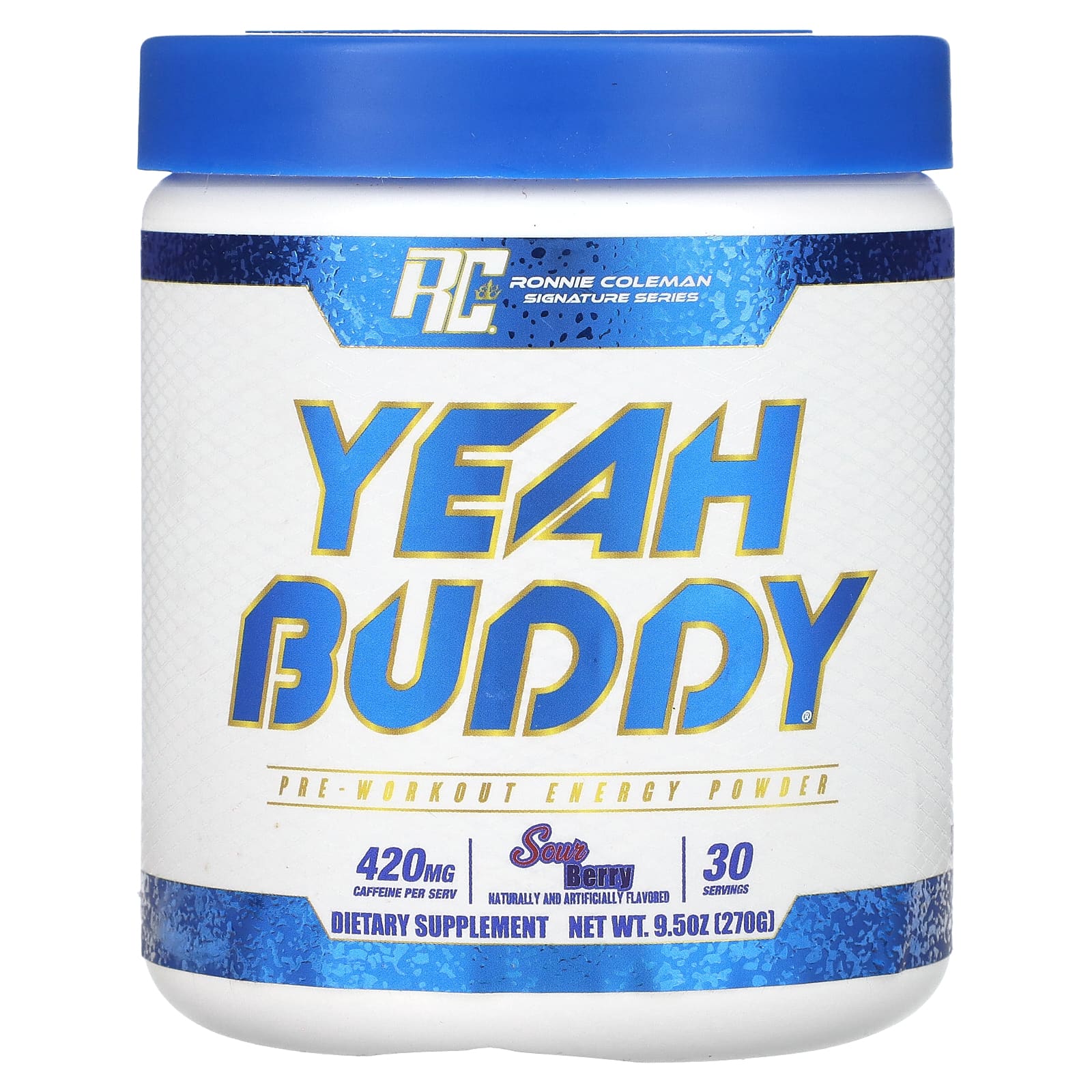 Ronnie Coleman Signature Series Yeah Buddy энергетический порошок перед тренировкой с кислинкой 270 г 95 унции 5690₽