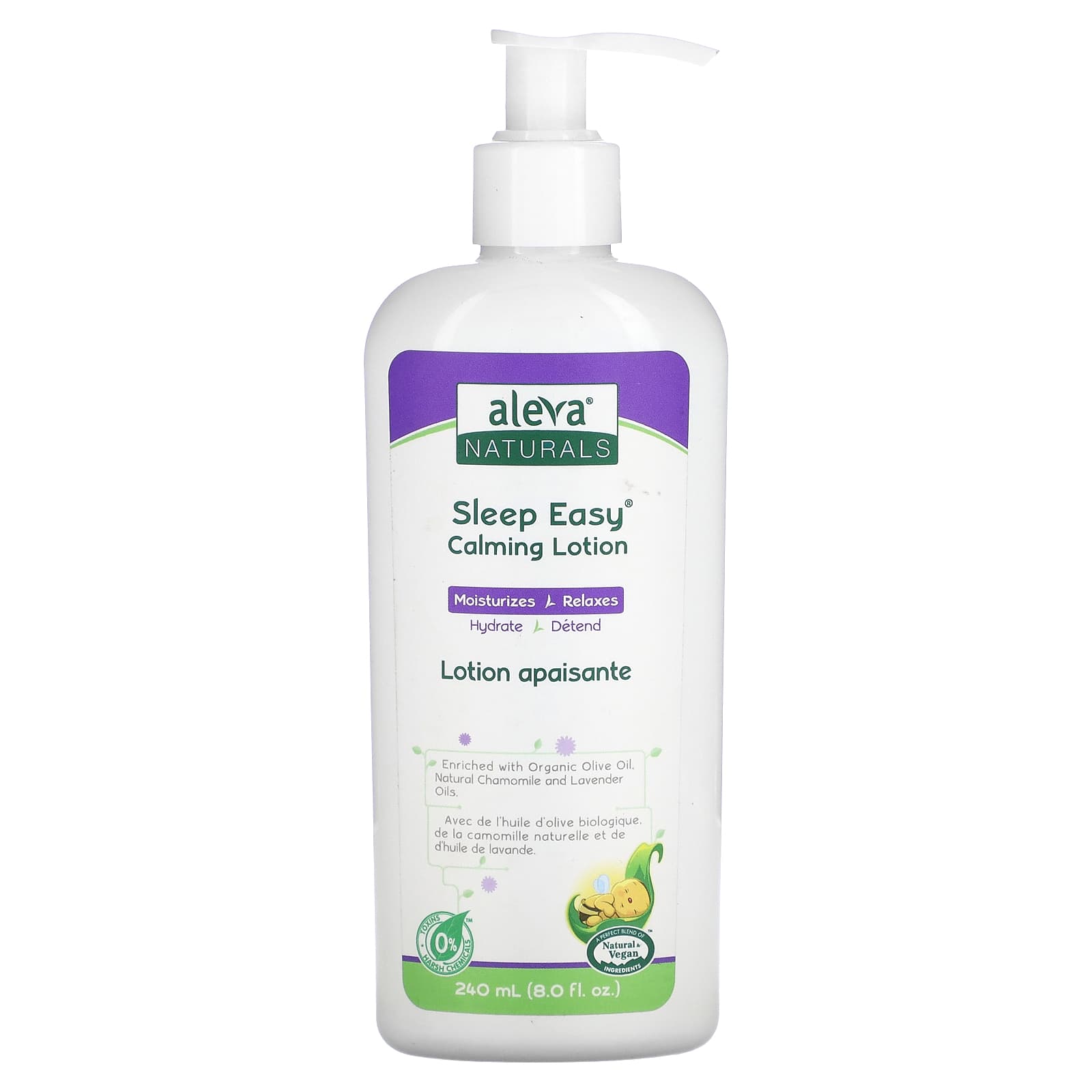Aleva Naturals Успокаивающий лосьон Sleep Easy 240 мл 8 жидк Унций 1890₽