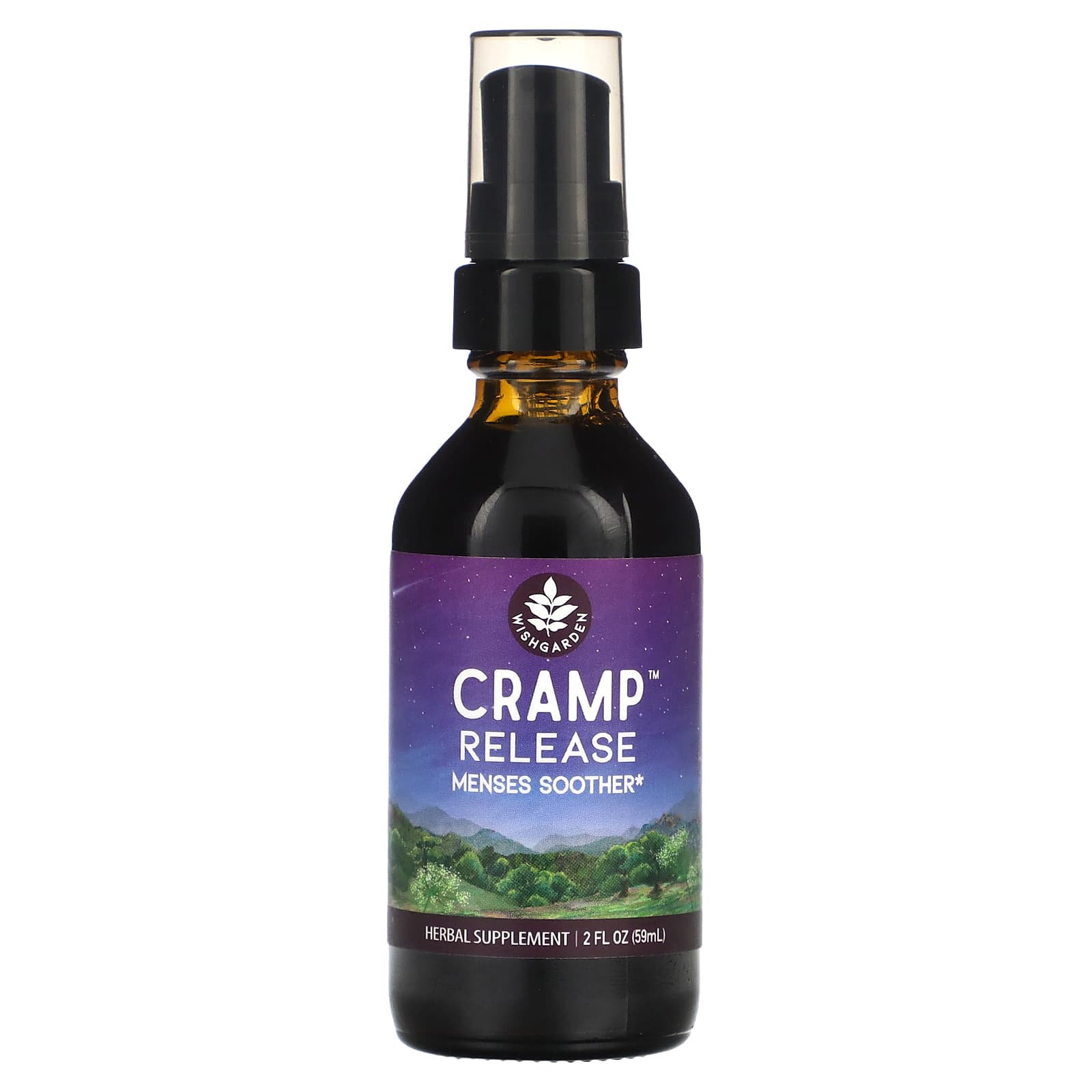 WishGarden Herbs средство для облегчения менструации для снятия спазмов 59 мл 2 жидк унции 3790₽