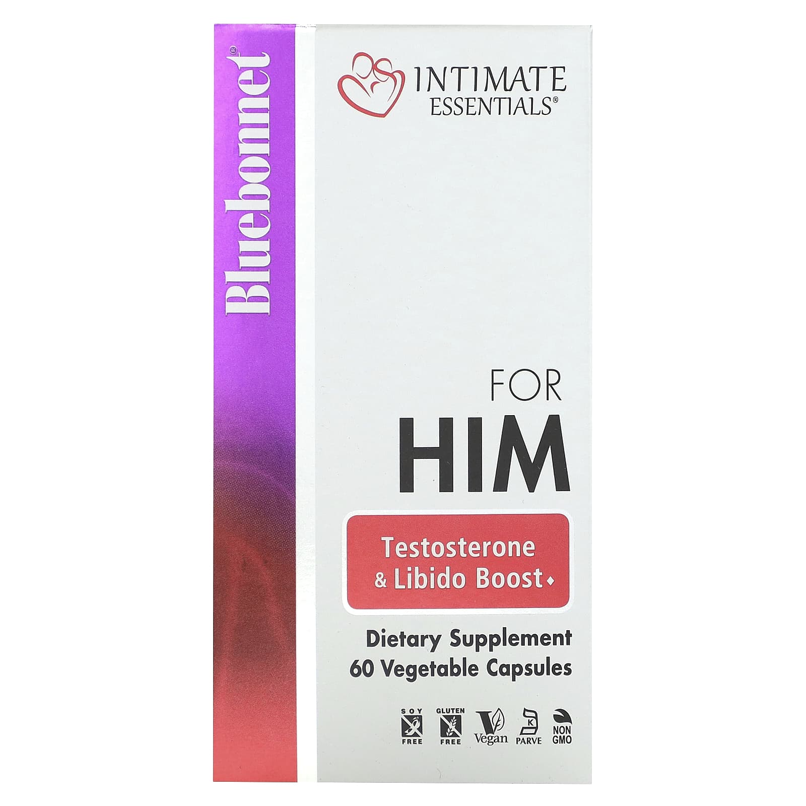 Bluebonnet Nutrition Intimate Essentials для него повышение тестостерона и либидо 60 вегетарианских капсул 7990₽
