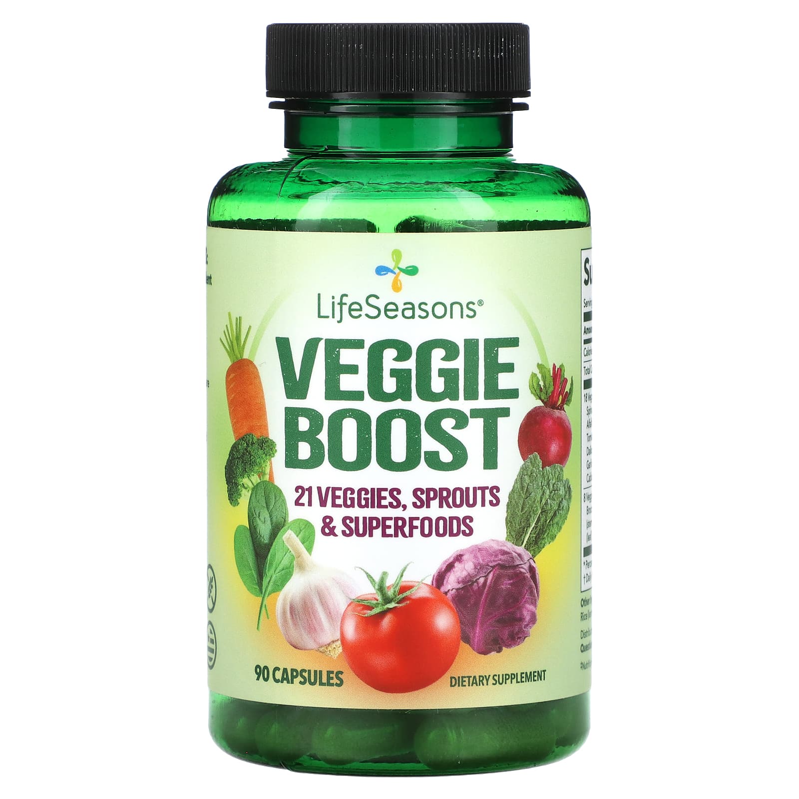 LifeSeasons Veggie Boost 90 капсул 5690₽