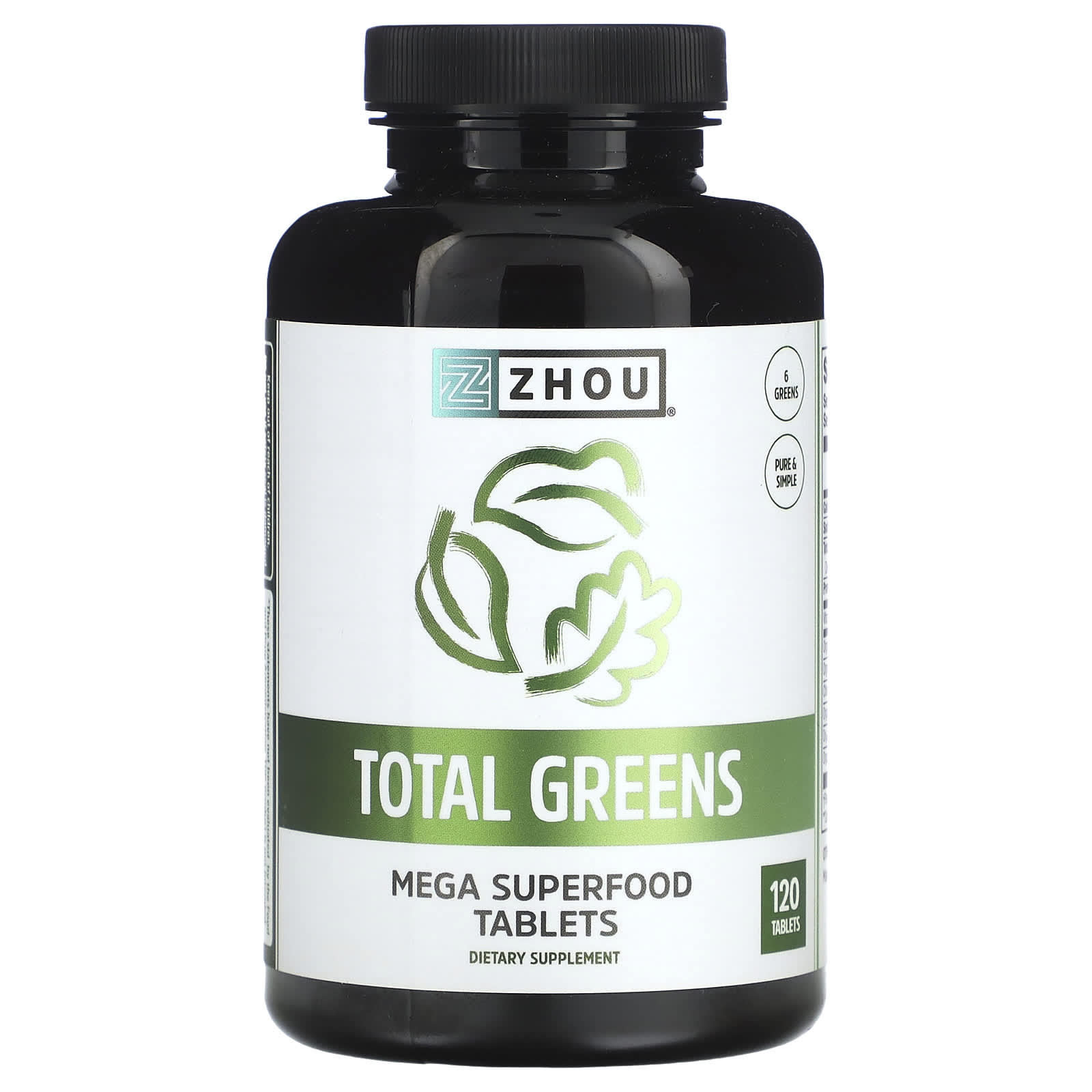Zhou Nutrition Total Greens 120 таблеток 3990₽