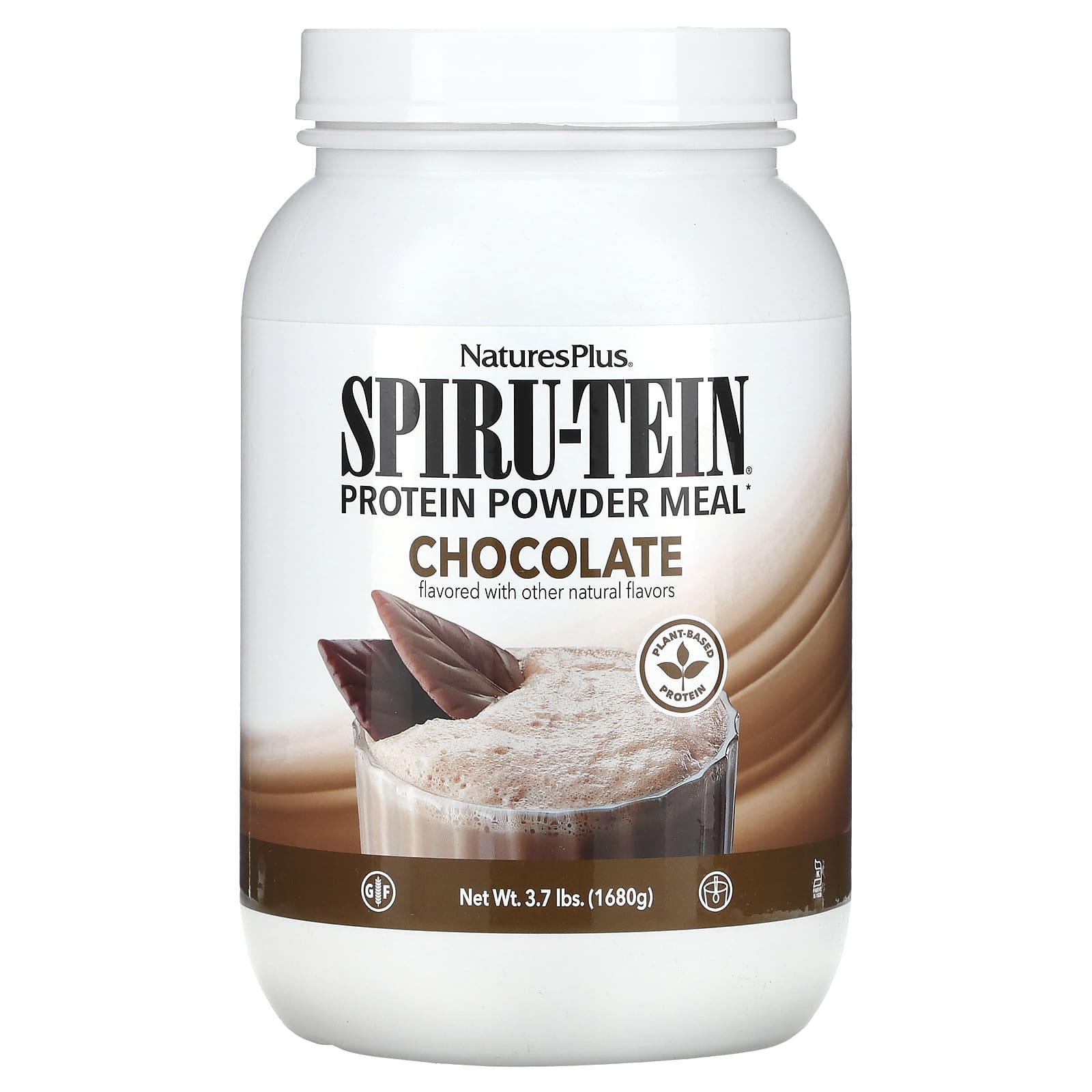 NaturesPlus Spiru-Tein протеиновый порошок со вкусом шоколада 1680 г 37 фунта 11590₽