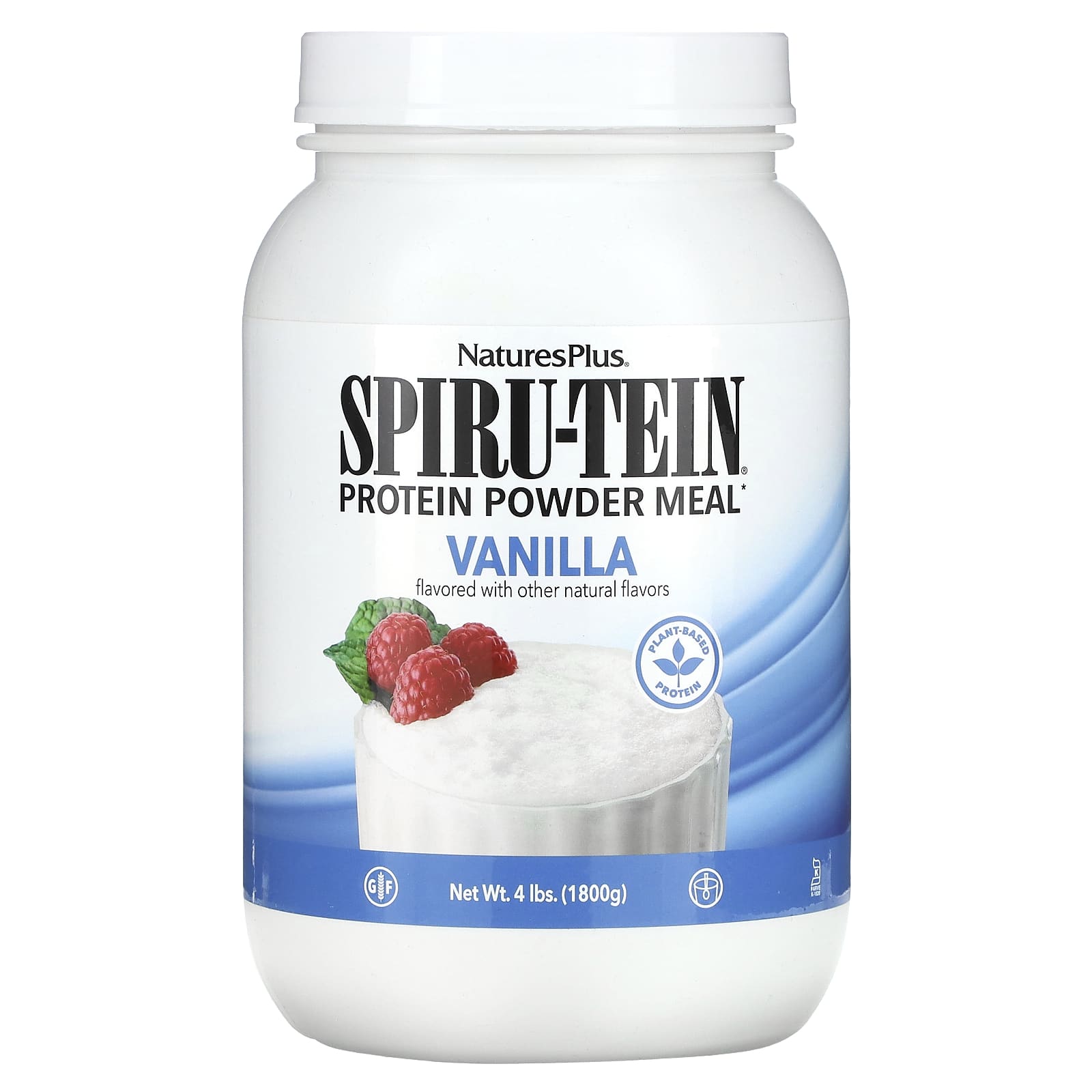 NaturesPlus Spiru-Tein протеиновый порошок со вкусом ванили 1800 г 4 фунта 12890₽