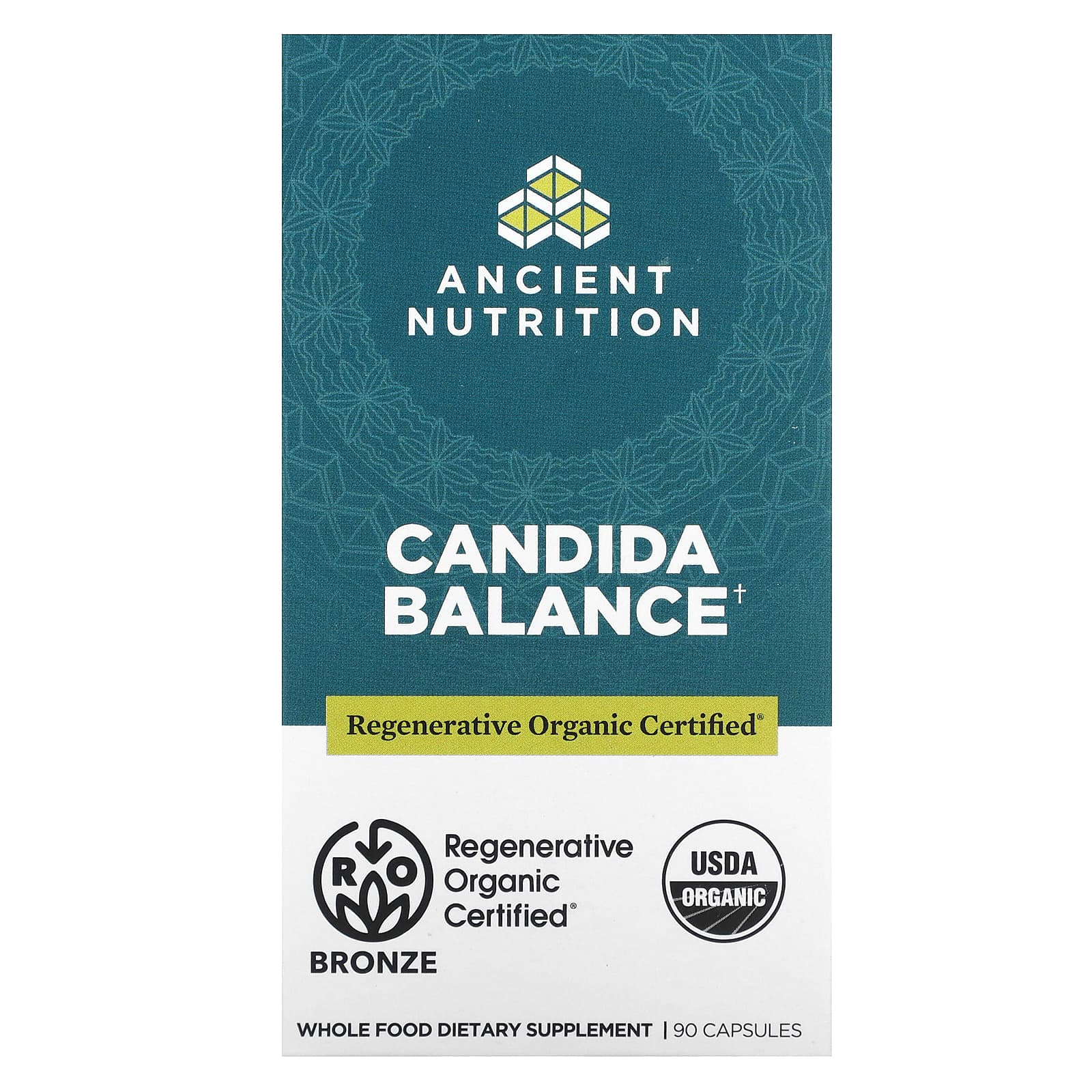 Ancient Nutrition Candida Balance 90 капсул 6490₽