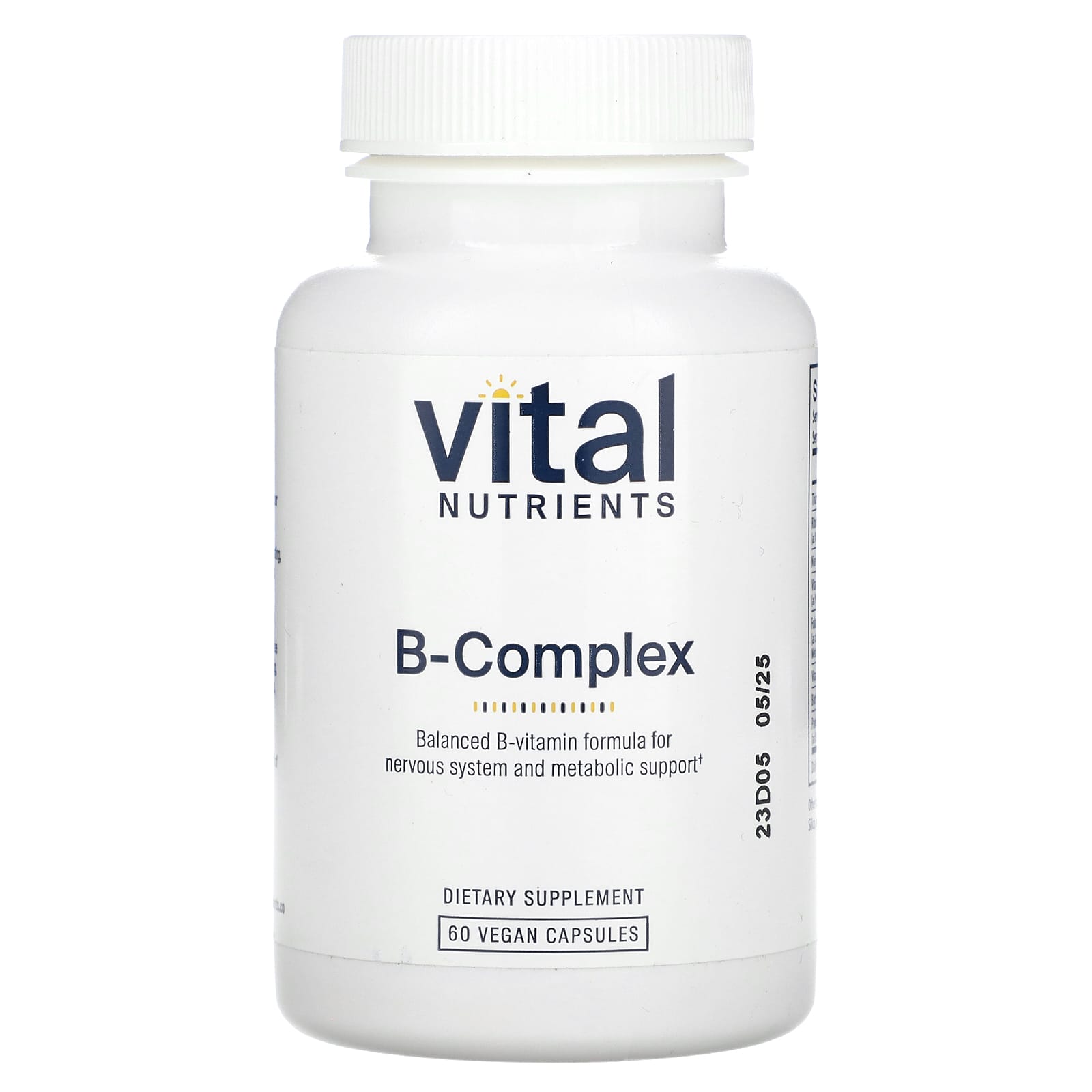 Vital Nutrients B-Complex 60 веганских капсул 4490₽