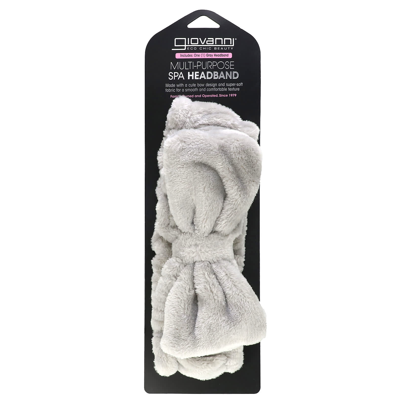 Giovanni универсальная повязка для волос для спа-салона серый 1 шт 1690₽
