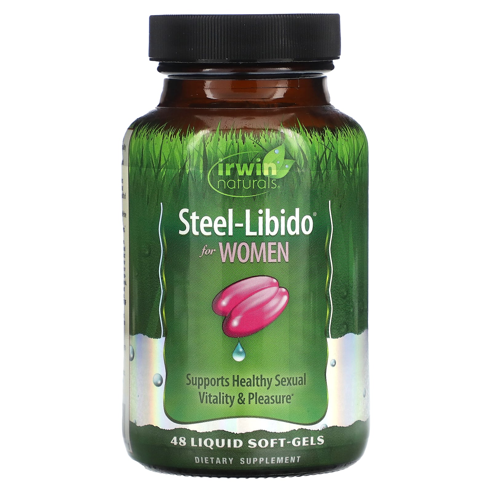 Irwin Naturals Steel-Libido для женщин 48 капсул с жидкостью 3790₽