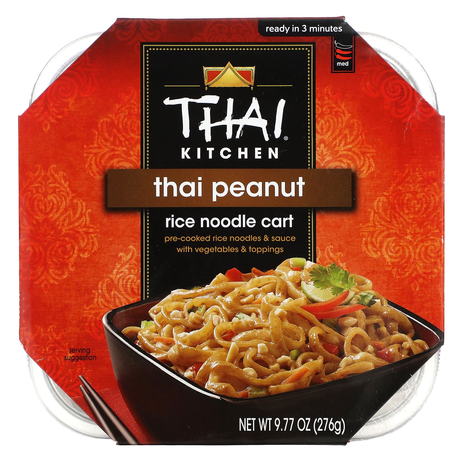 Thai Kitchen Thai Peanut корзина с рисовой лапшой средний продукт 276 г 977 унции 1790₽