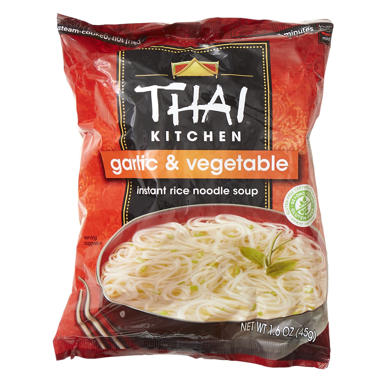 Thai Kitchen суп с рисовой лапшой чеснок и овощи 45 г 16 унции 1390₽