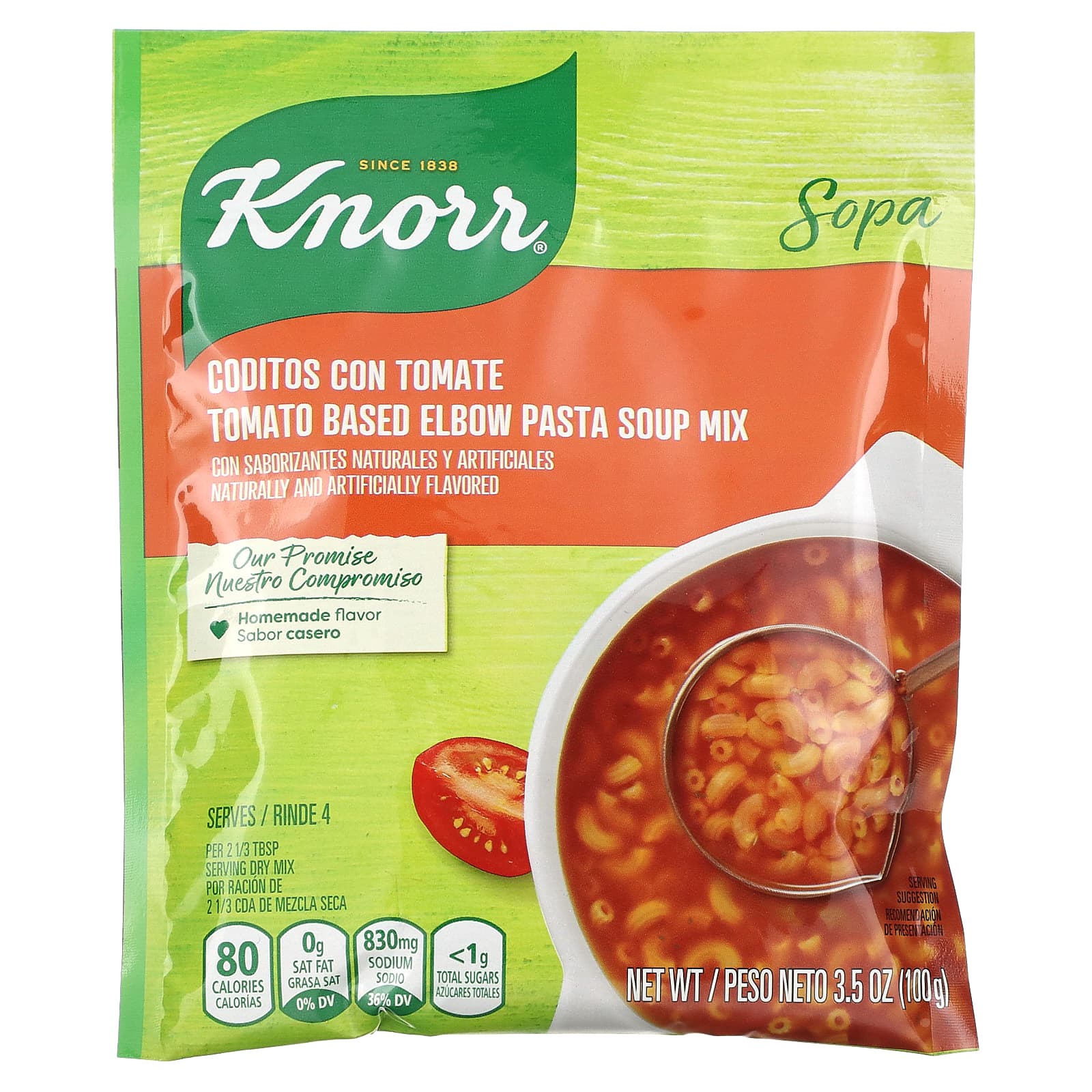 Knorr смесь для супа и пасты на основе томата 100 г 35 унции 1390₽