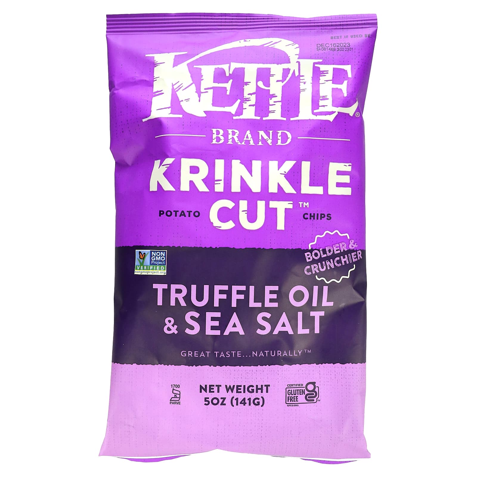 Kettle Foods Krinkle Cut картофельные чипсы трюфельное масло и морская соль 141 г 5 унций 1690₽