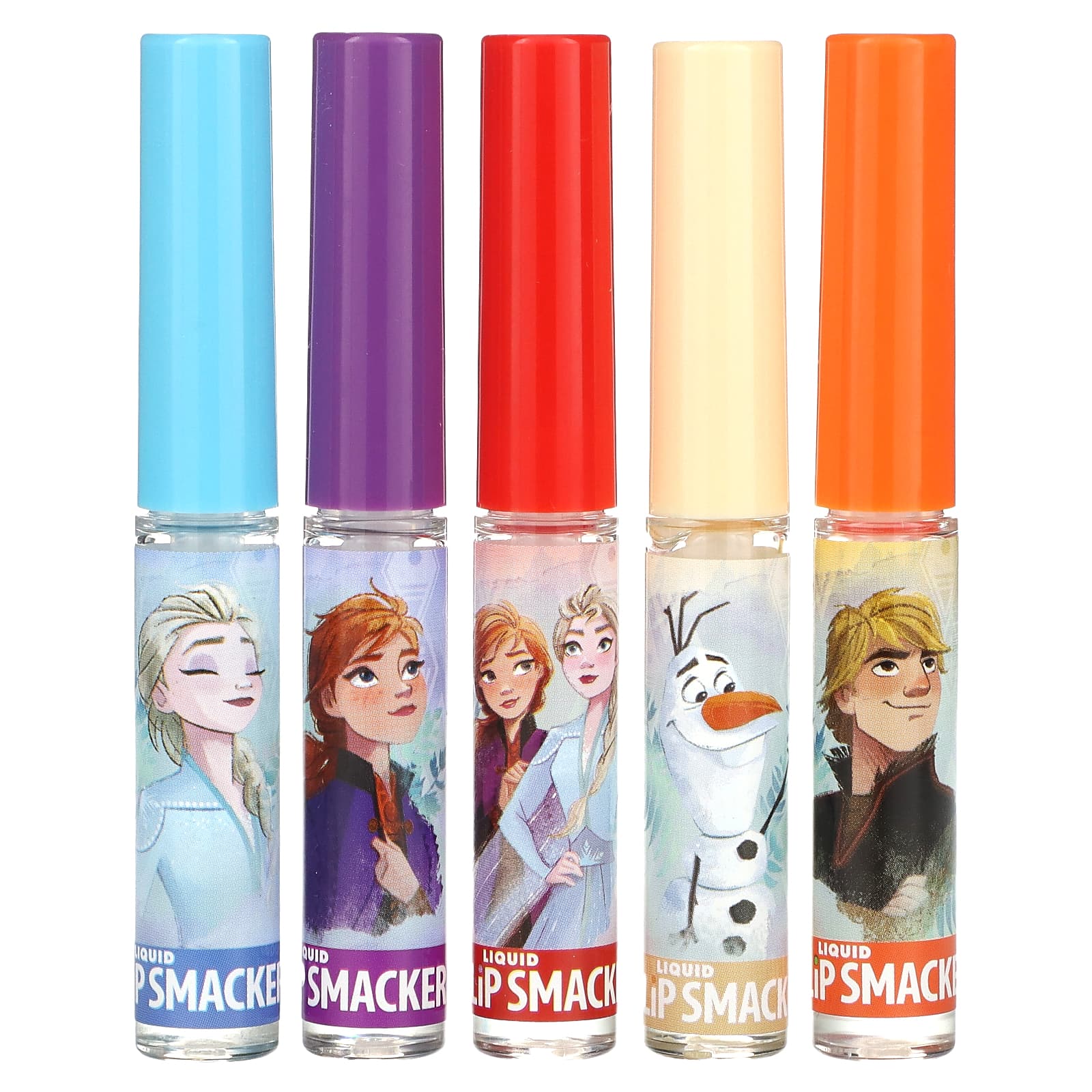 Lip Smacker Disney Frozen жидкий блеск для губ набор разных вкусов 5 шт 14 мл 045 жидк унции 2090₽