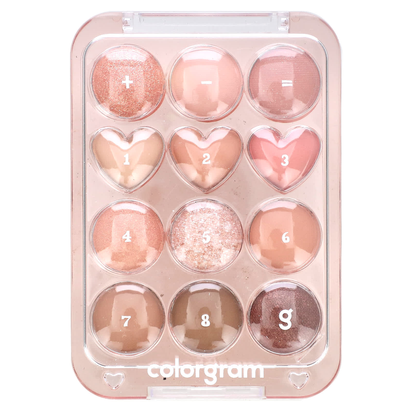 Colorgram палитра теней для век оттенок 01 персик коралл 99 г 034 унции 3190₽