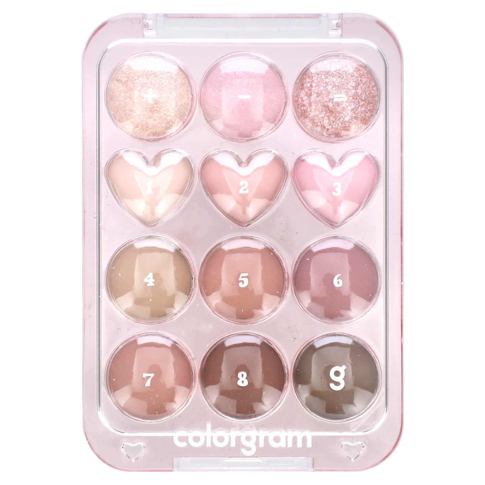 Colorgram палитра теней для век оттенок 02 розовый лиловый Love 99 г 034 унции 2890₽