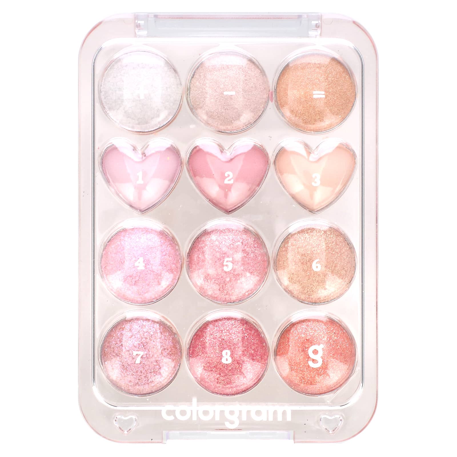 Colorgram палитра теней для век 04 яркий холодный 91 г 032 унции 2890₽