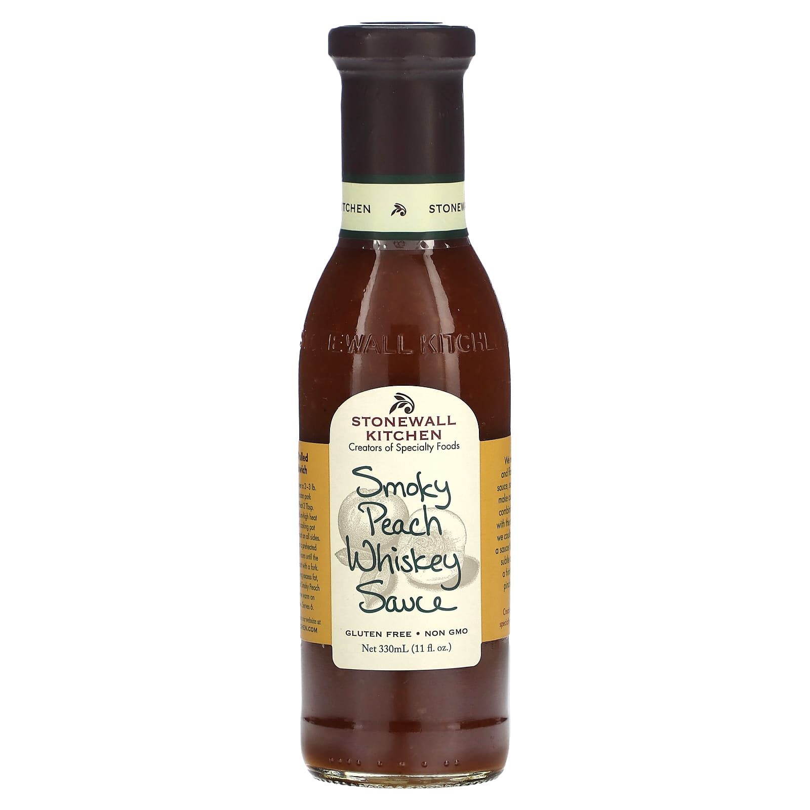 Stonewall Kitchen Smokey Peach Whiskey Sauce 11 fl oz 330 ml 2090₽