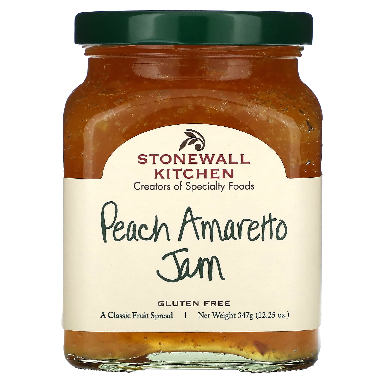 Stonewall Kitchen Peach Amaretto Jam 1225 oz 347 g 1990₽