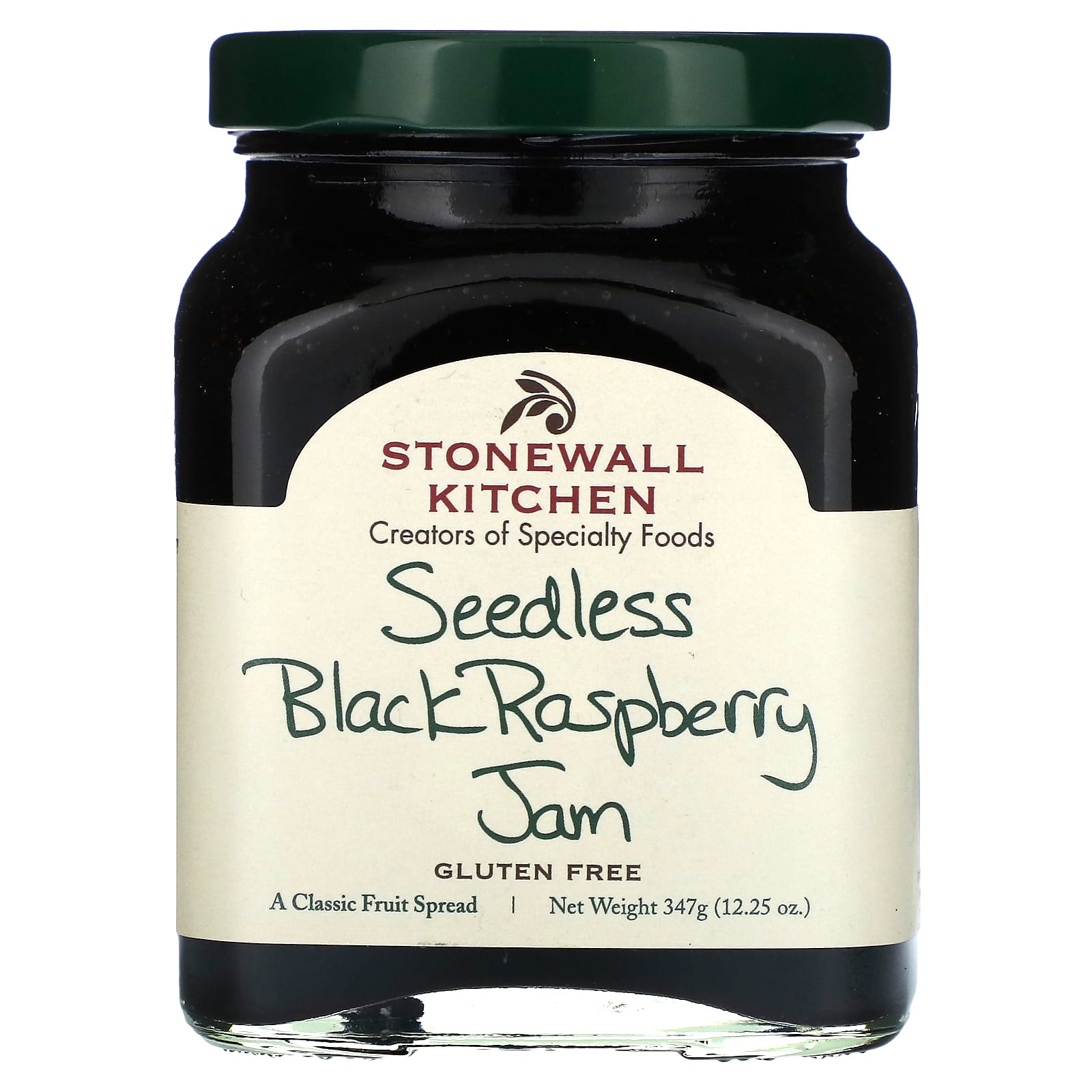 Stonewall Kitchen Seedless Black Raspberry Jam 1225 oz 347 g 2390₽