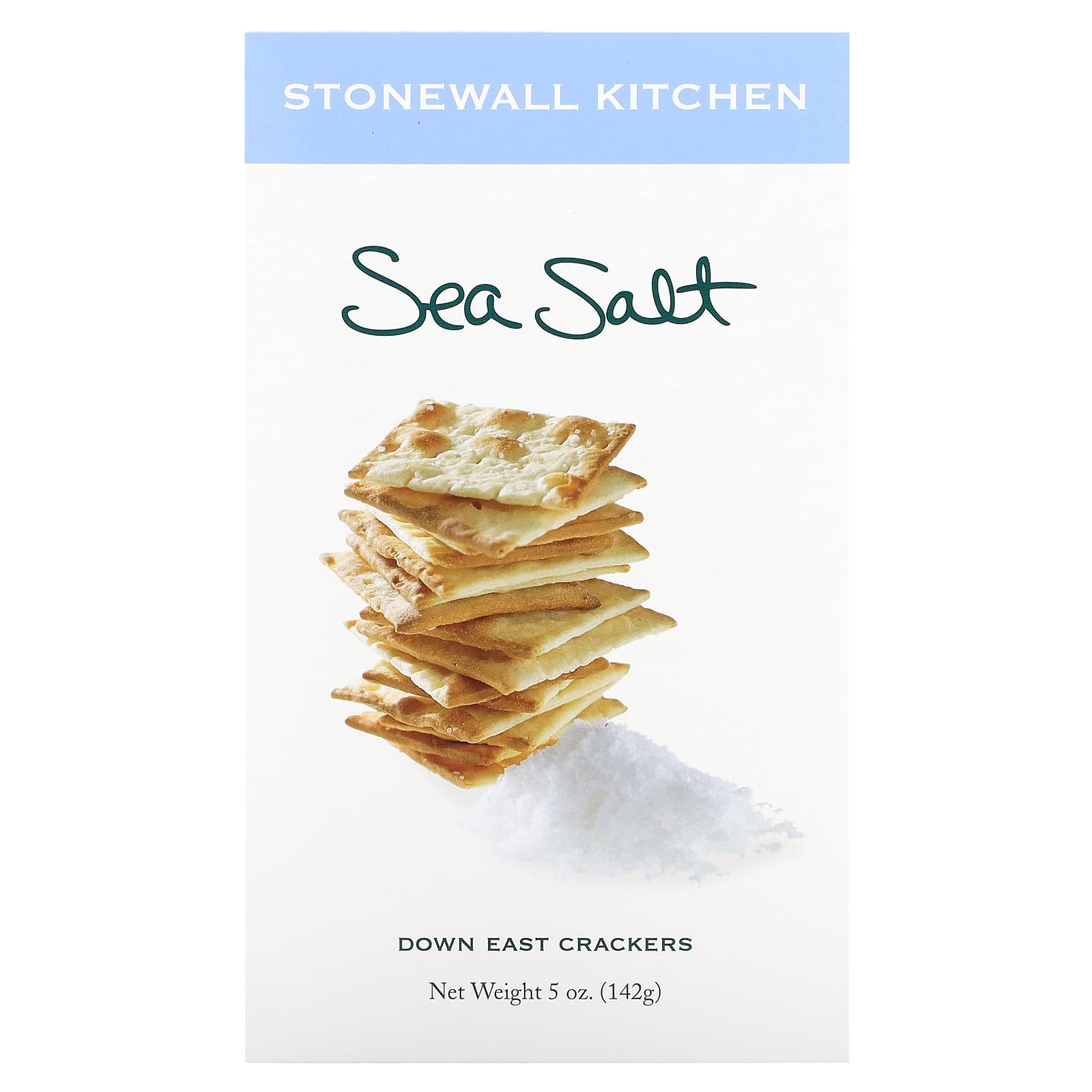 Stonewall Kitchen Down East Crackers крекеры с морской солью 142 г 5 унций 1890₽